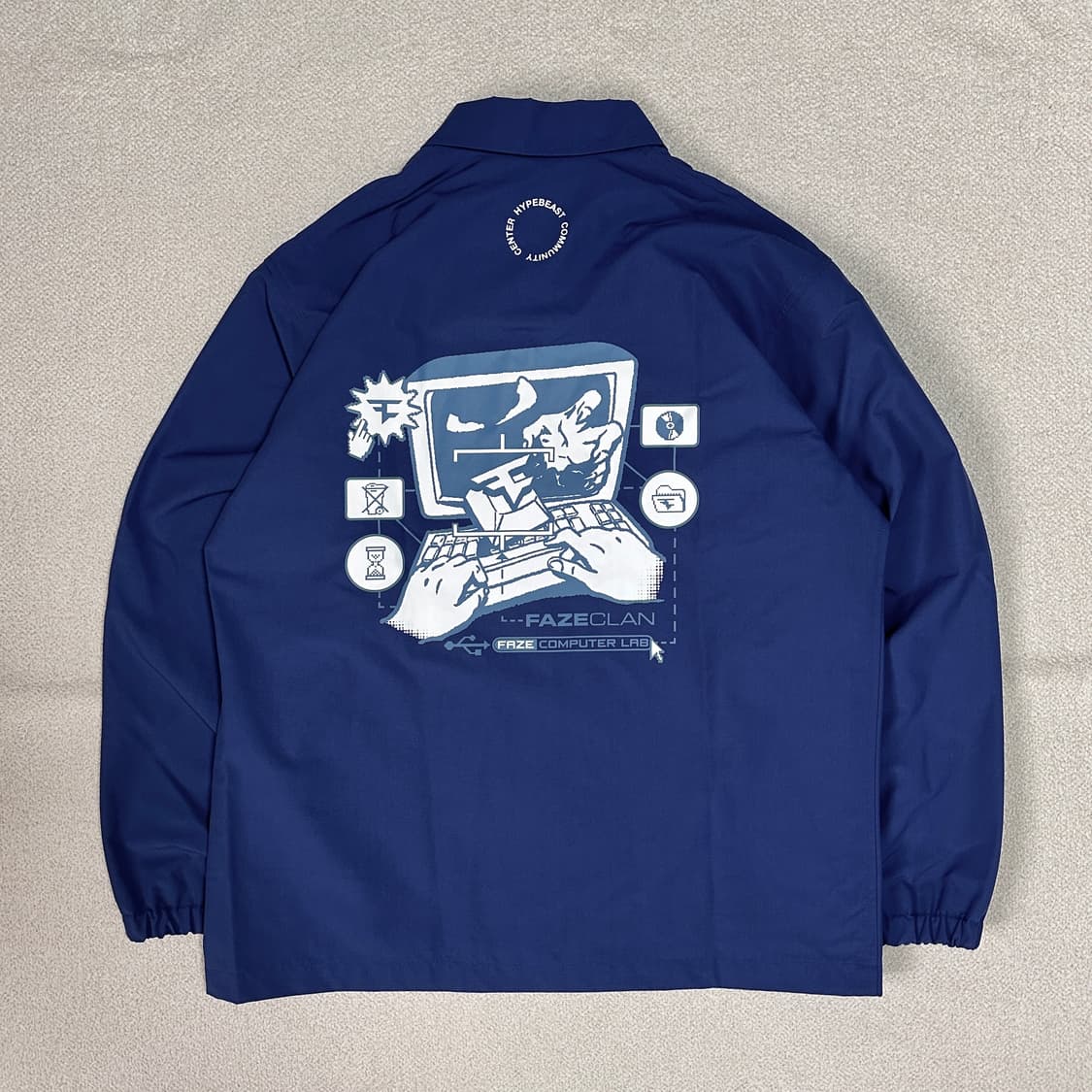 (택있음) 유니클로 X 하입비스트 커뮤니티 센터 코치 재킷 상품이미지3