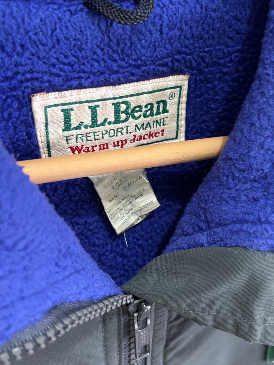 90s L.L.Bean Warm-up Jacket 상품이미지3