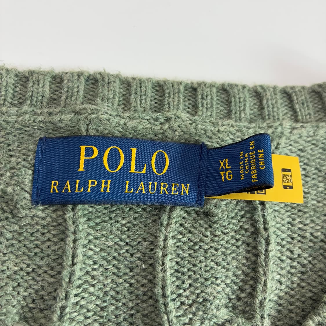 Polo  폴로 랄프로렌 Qr신형 코튼 케이블 니트 상품이미지3