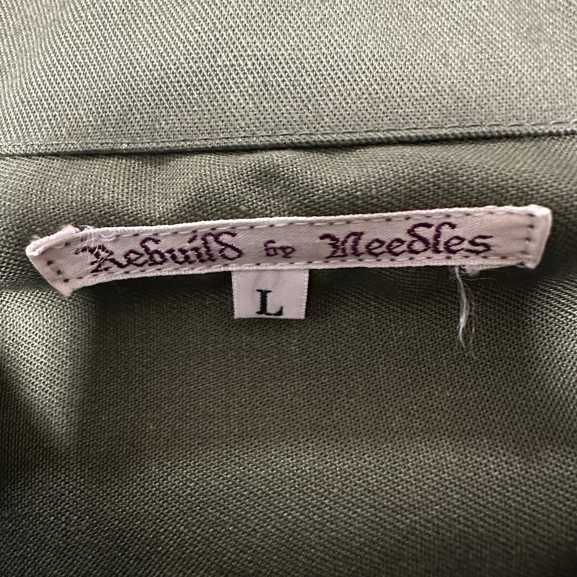 REBUILD BY NEEDLES japan made military 상품이미지3