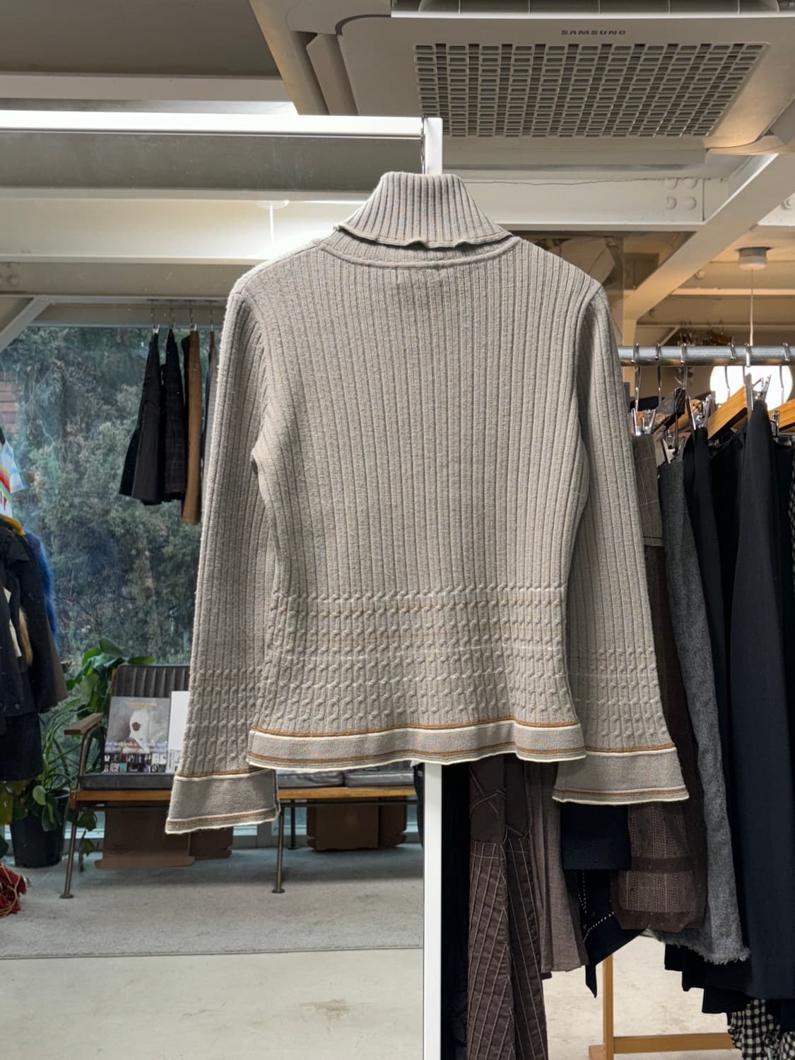 히로코 비스 하이넥 니트 상품이미지2