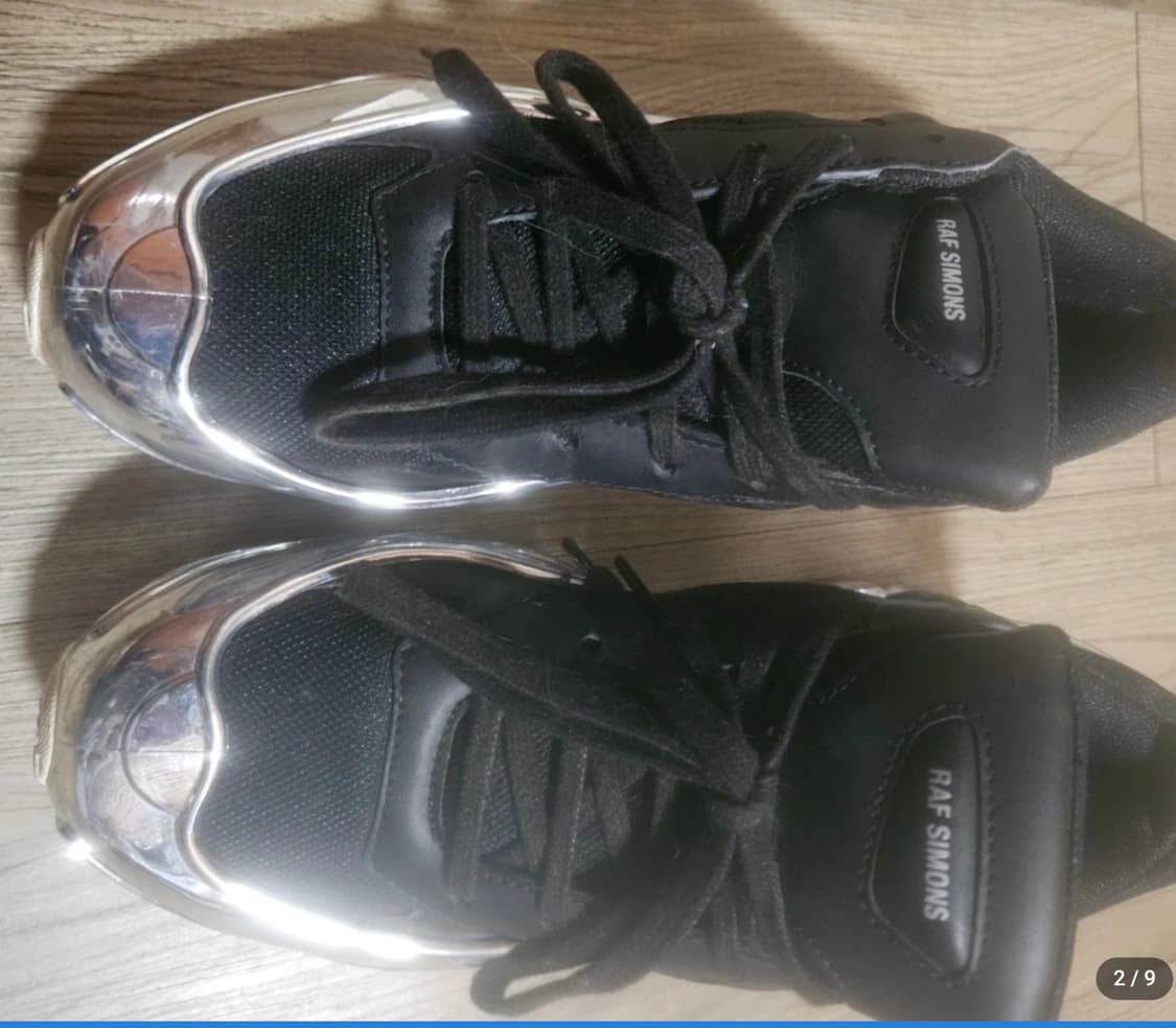 아디다스x라프시몬스 오즈위고 실버메탈릭 상품이미지2