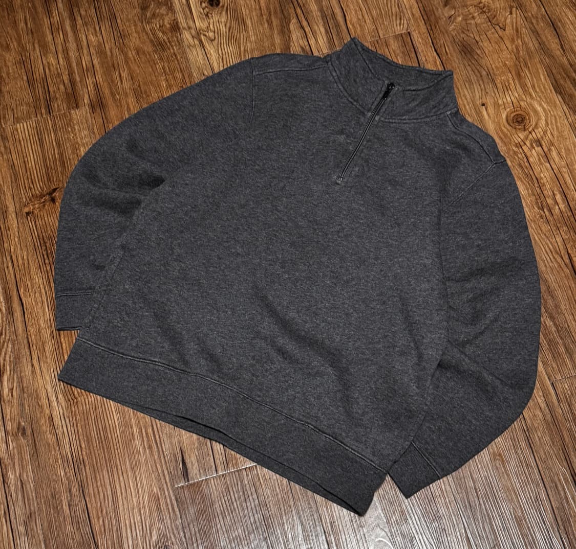 [L] 엘엘빈 기모 반집업 맨투맨 상품이미지1