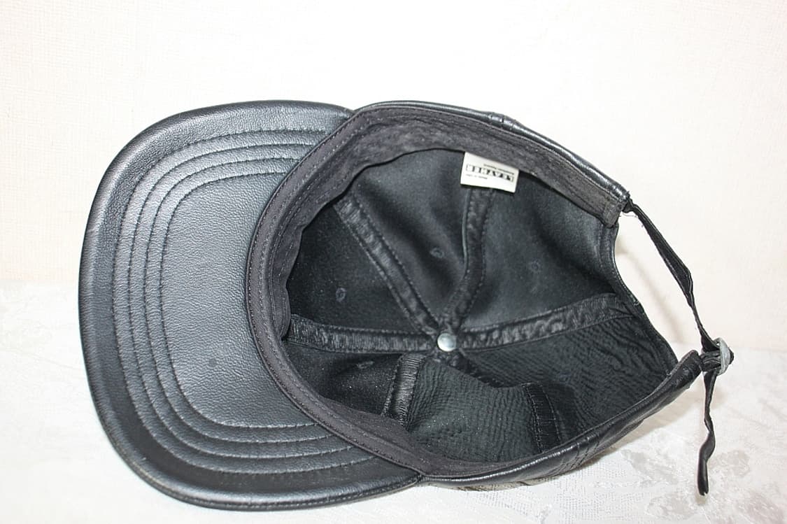 Vintage leather cap 상품이미지2