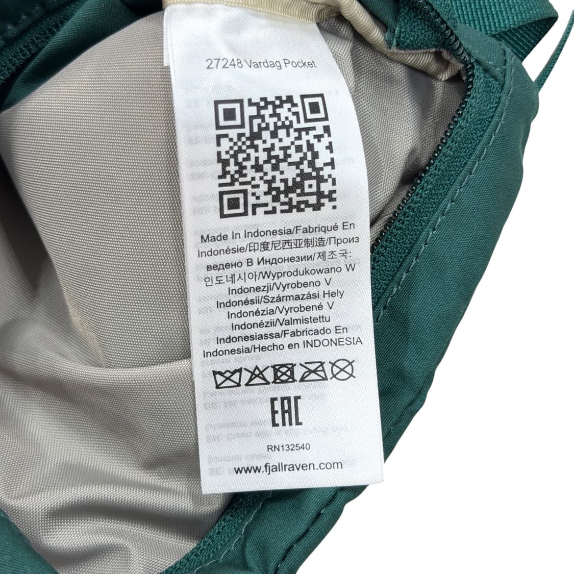 피엘라벤 바르닥 포켓 크로스백 가방 그린 상품이미지4