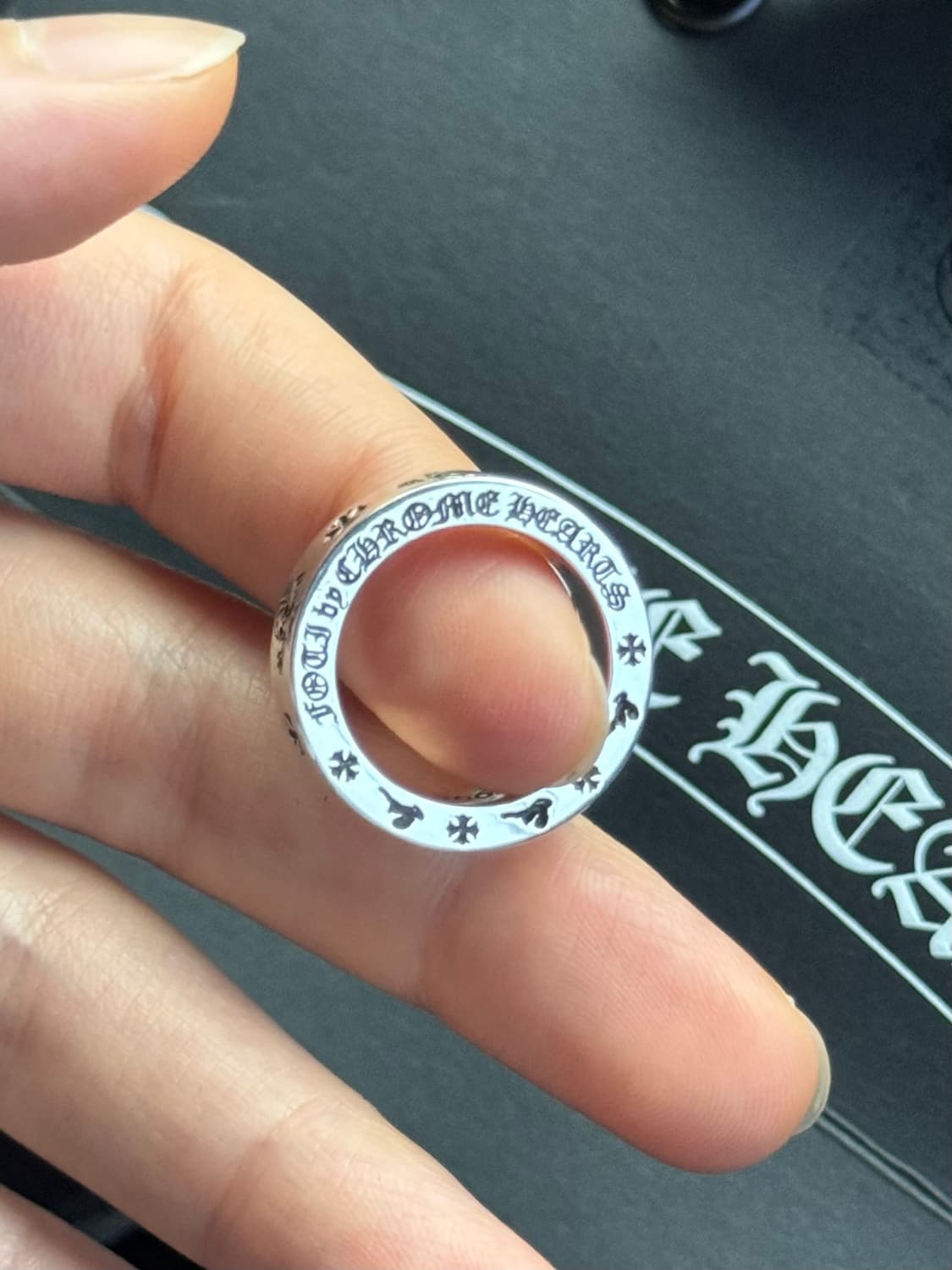 크롬하츠 포티 스페이서 링 chrome hearts foti spacer 상품이미지3