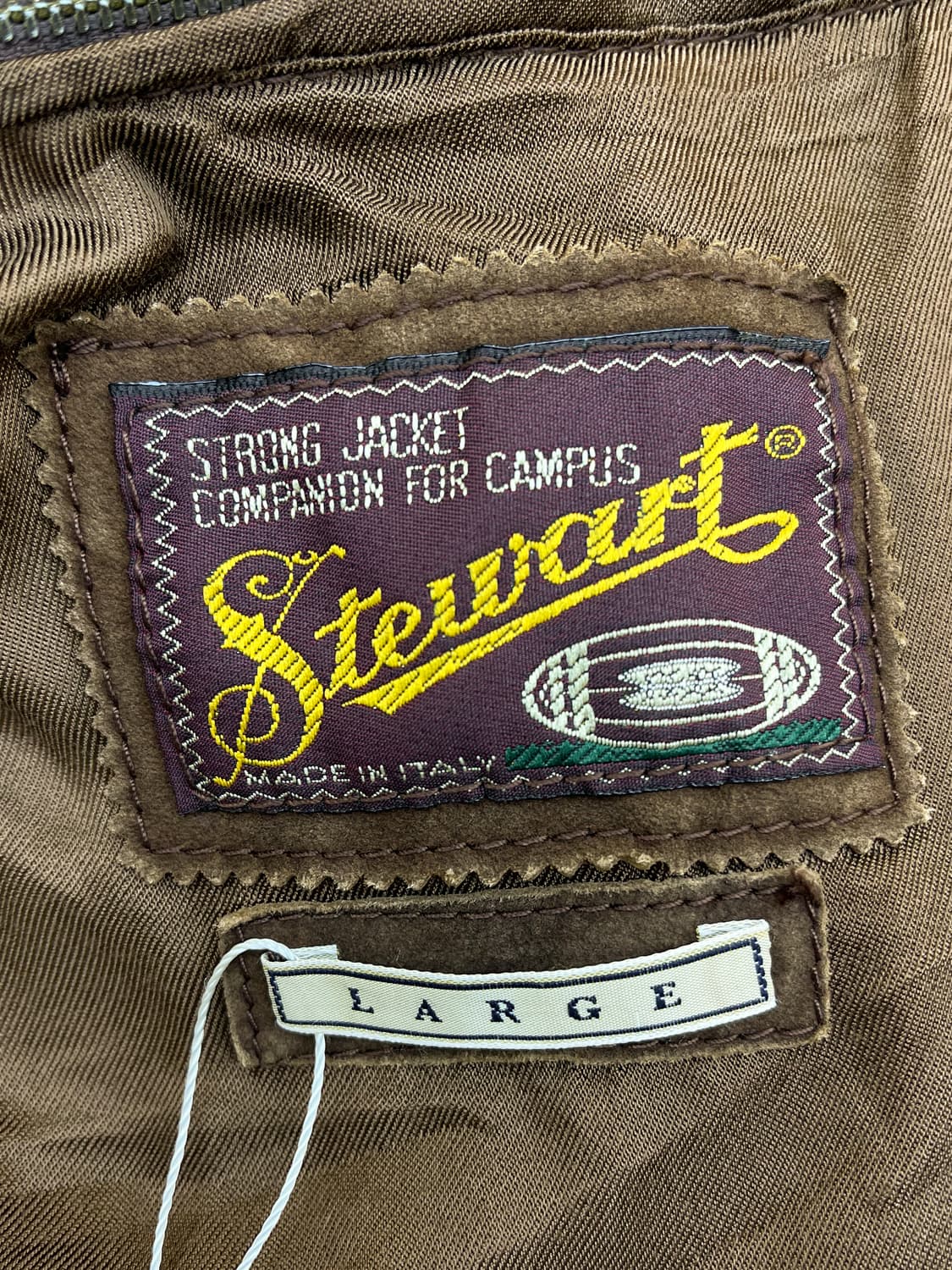 Stewart 이태리 스웨이드 레더 니트 가디건 상품이미지5