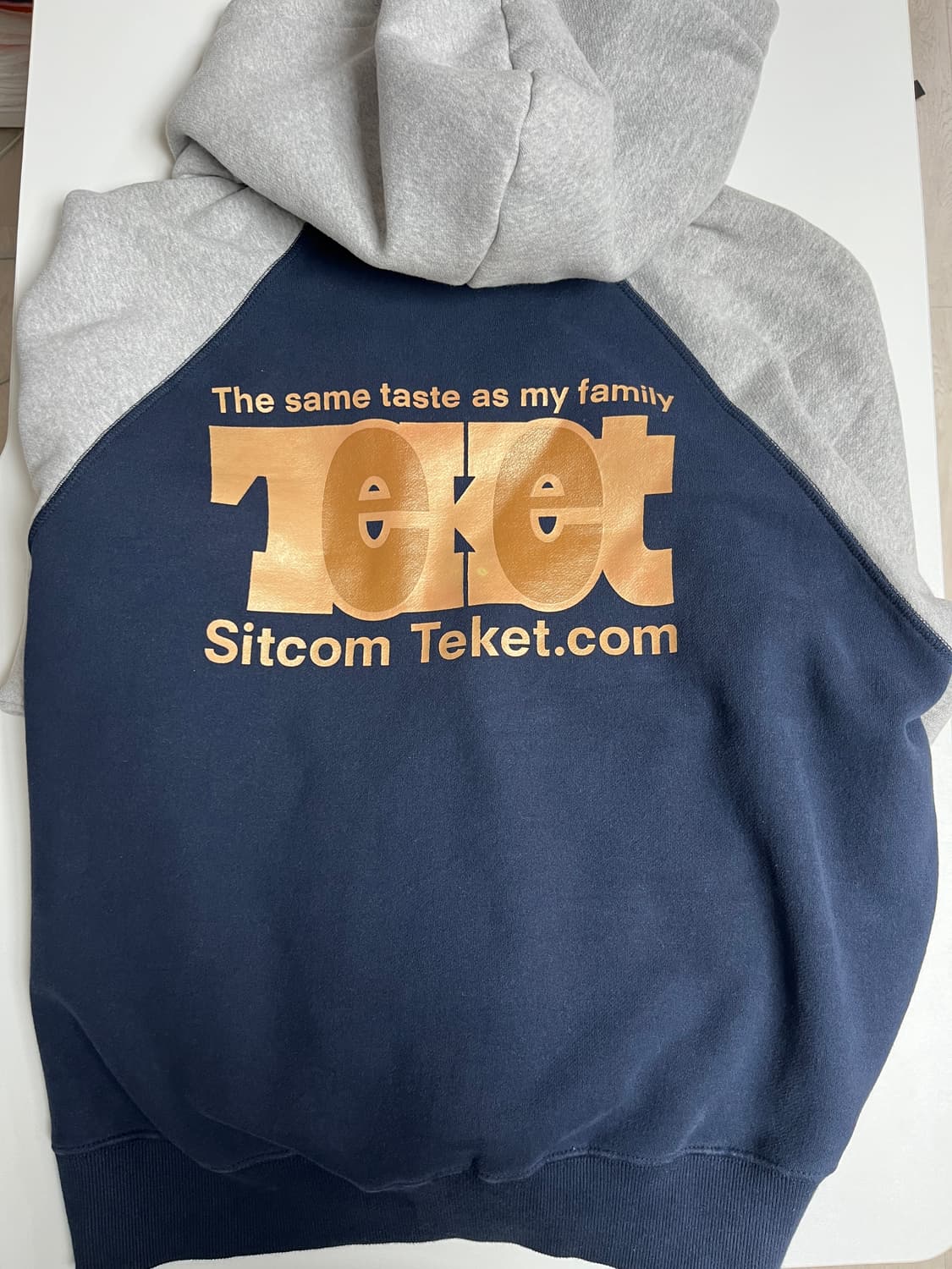 테켓 teket 후드집업 네이비 상품이미지3