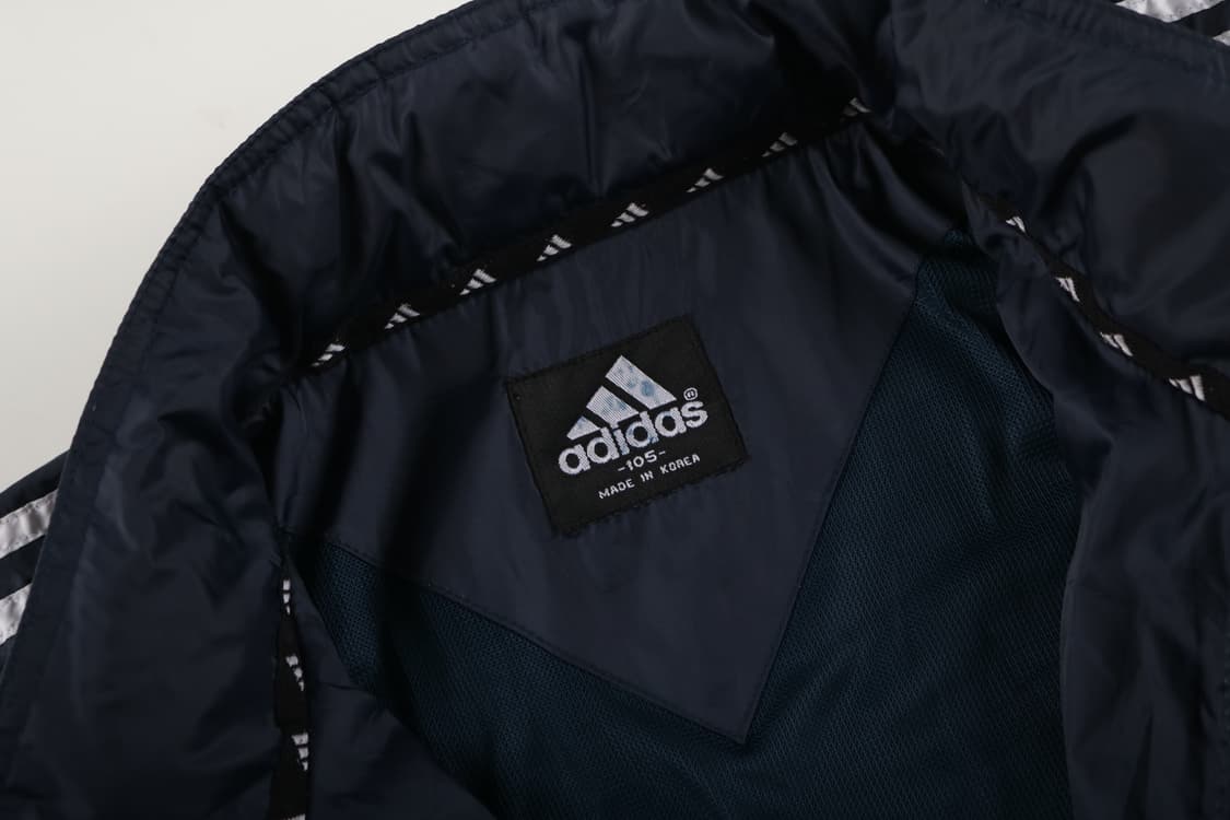 [XL] 90's 아디다스 올드스쿨 삼선 바람막이 상품이미지5