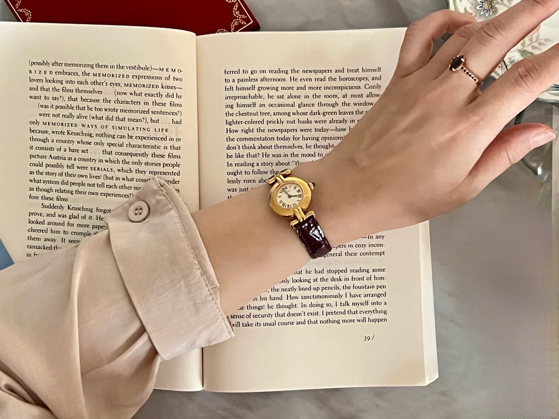 Cartier 머스트 버메일 꼴리제 까르띠에 시계 상품이미지10