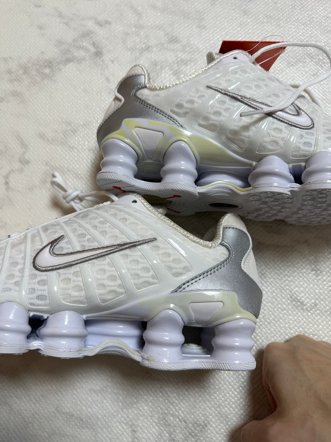 나이키 샥스 TL 화이트 265mm 새상품 상품이미지5