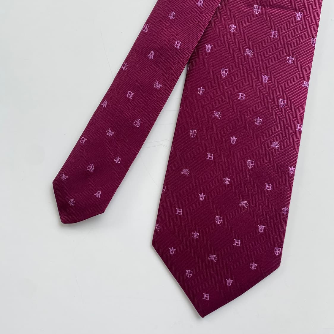 버버리 블랙라벨 모노그램 명품 넥타이 (Burberry)8.6cm 상품이미지3