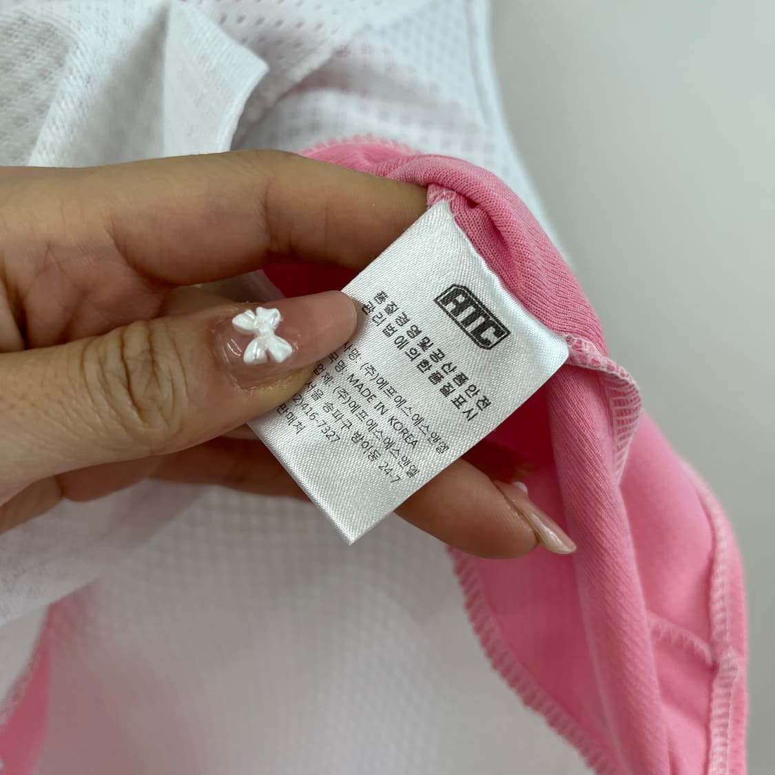 SK와이번스 ATC 정근우 마킹 핑크 반팔 유니폼 상품이미지7