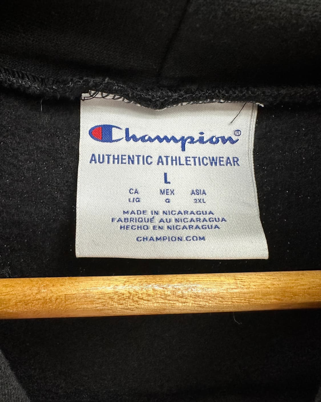 (L)챔피온 기모 후드-M1233 상품이미지2