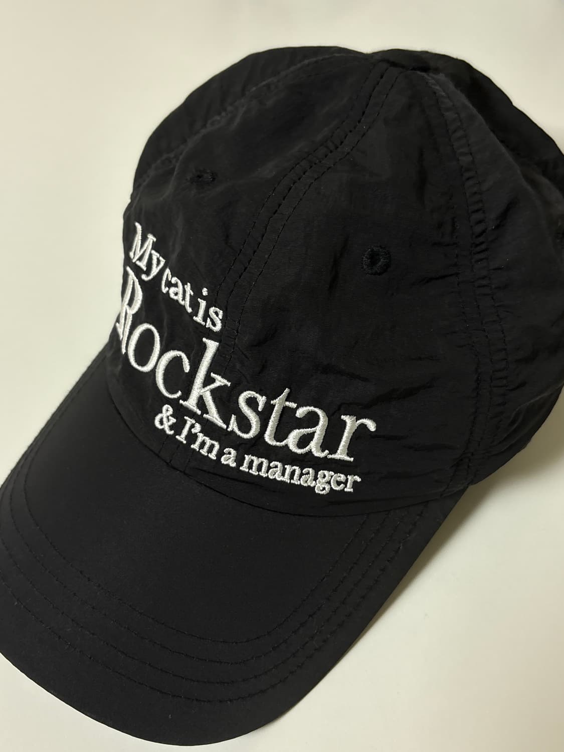 조거쉬 볼캡 블랙 상품이미지1