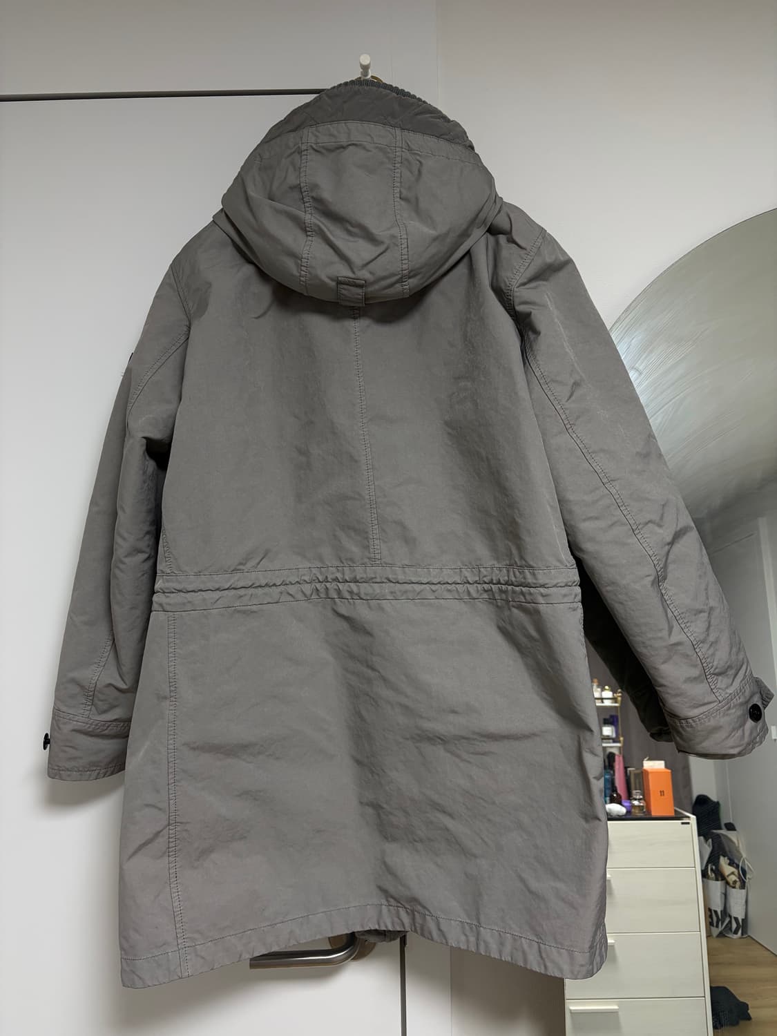 스톤아일랜드 DAVID-TC SHEEPSKIN 다비드 롱 파카 상품이미지4