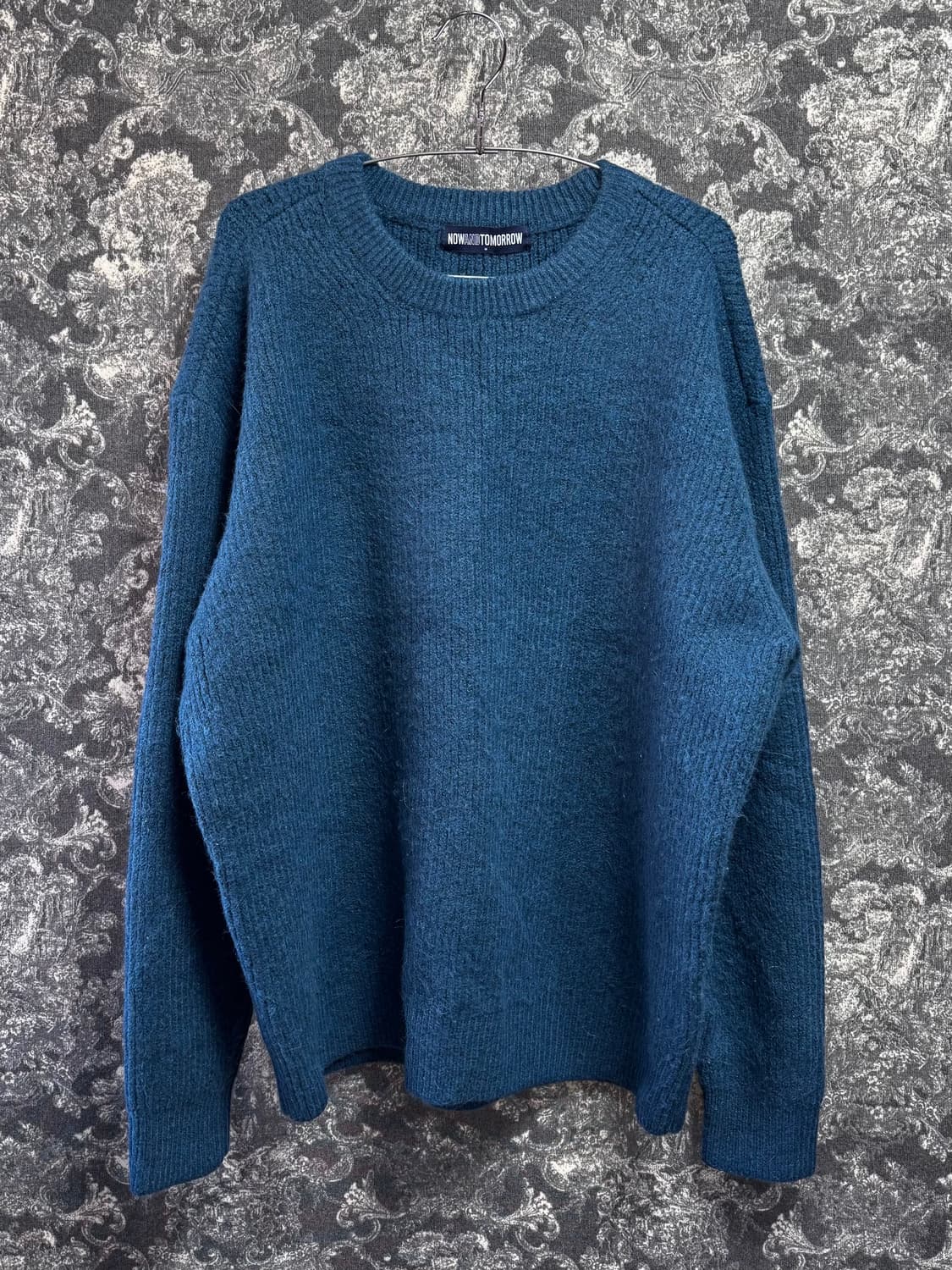 now and tomorrow 나우앤투모로우 네이비 니트 상품이미지2