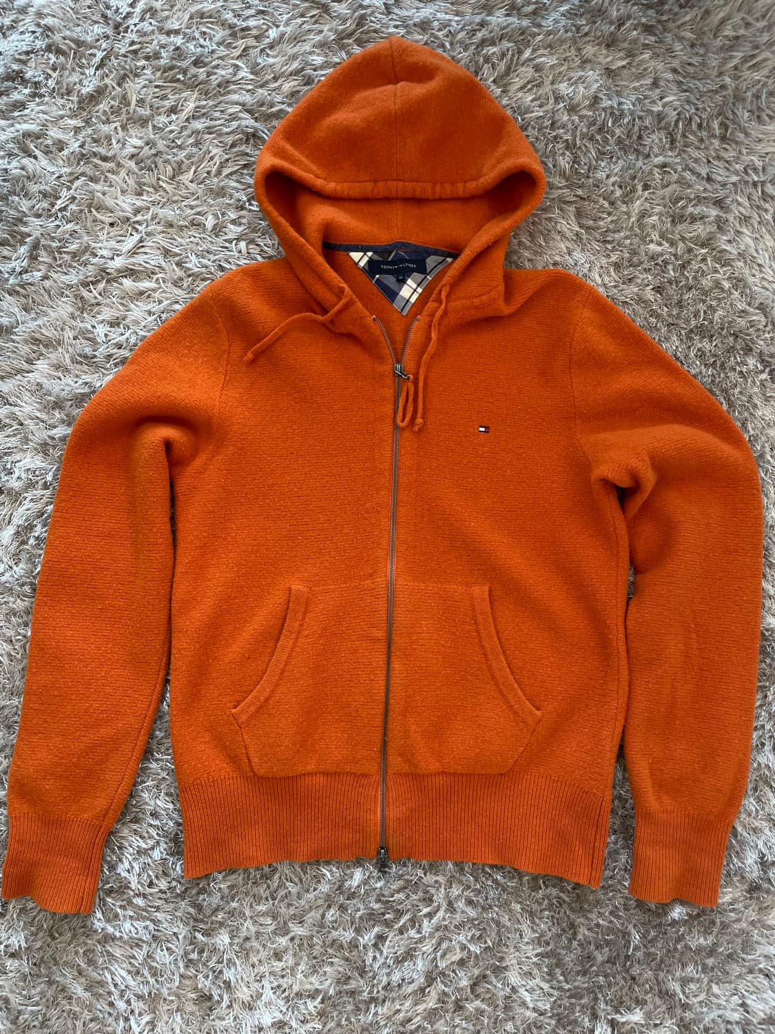 정품 타미힐피거 니트후드집업 xl 상품이미지2