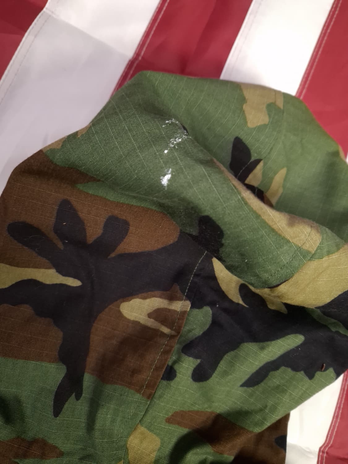 새제품급 오리지날 미군 지급용 케미칼 가스화생방복 자켓 상품이미지8