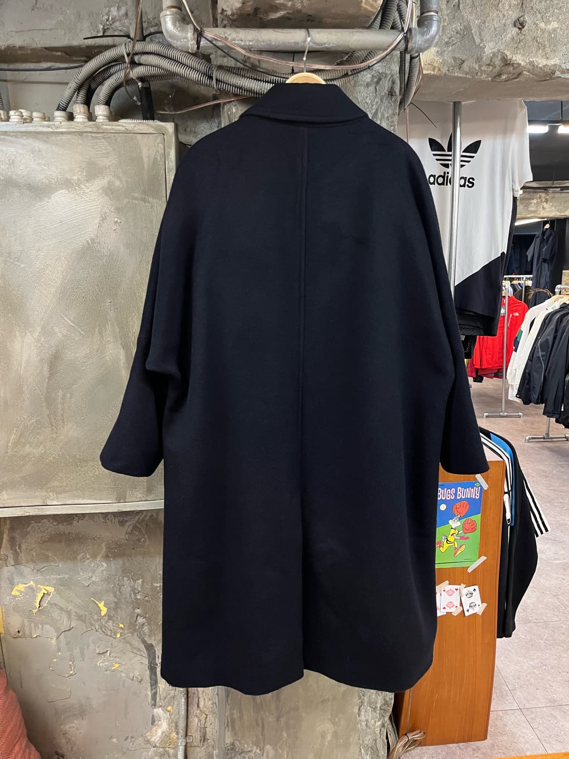 비슬로우 OAM factory 발마칸 롱코트 네이비 M #csz2276 상품이미지2