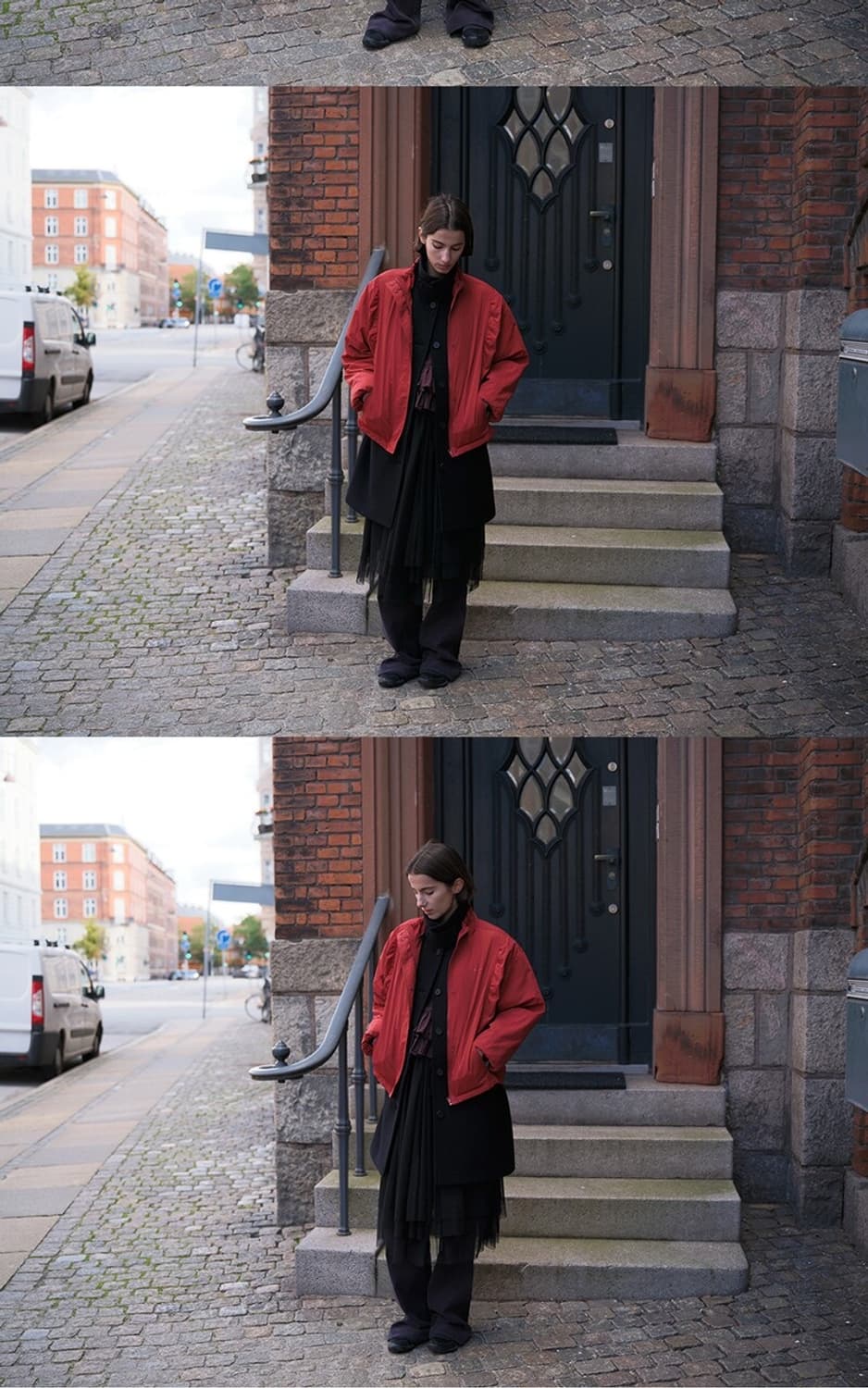 OVERSIZED SINGLE COAT (DARK NAVY) 상품이미지8