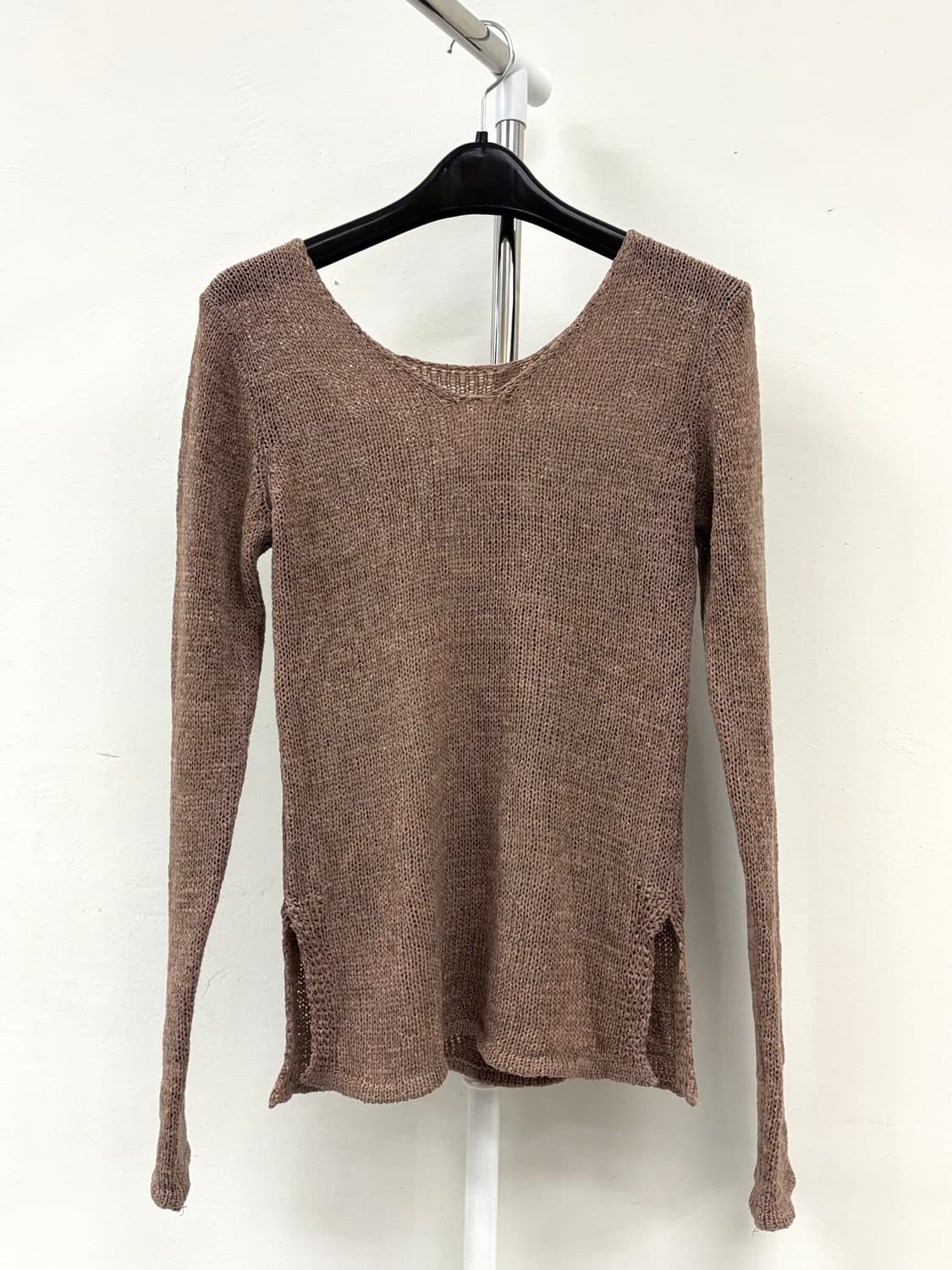 빈티지 브라운 니트 상품이미지5