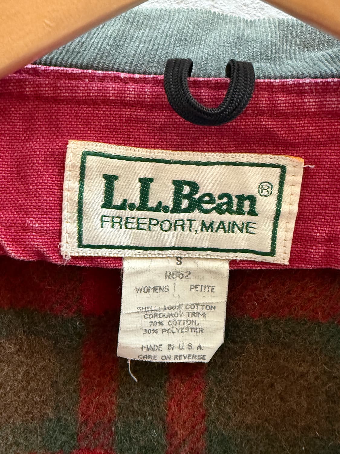 80s LL BEAN 헌팅자켓  + 라이너 상품이미지7