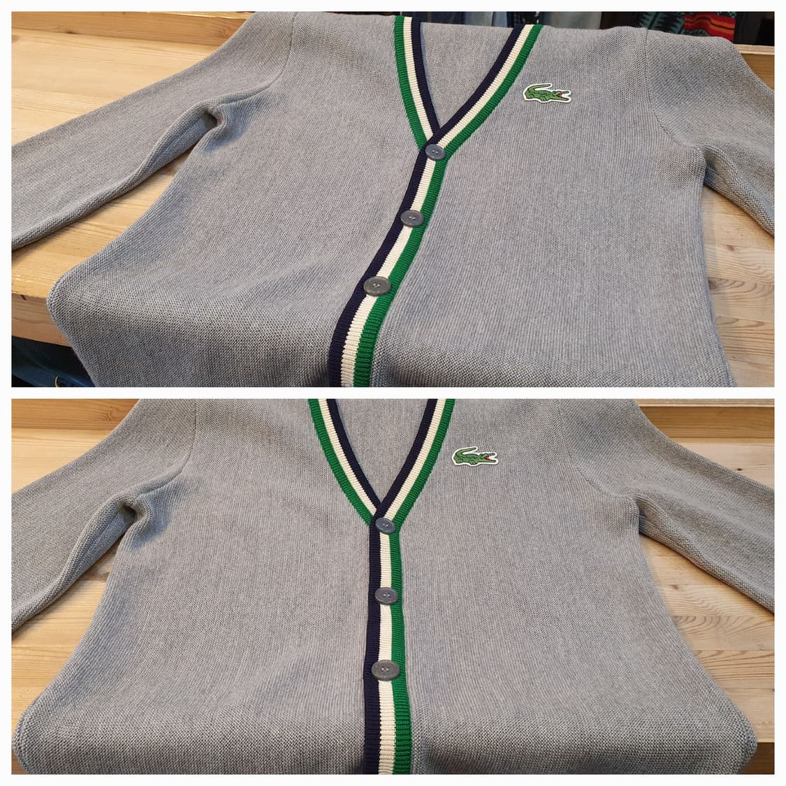 95.라코스테 라인 가디건 상품이미지4