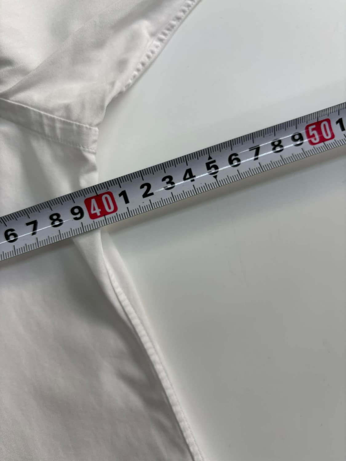 꼼데가르송 하트와펜 화이트 걸즈 셔츠(S) 상품이미지6