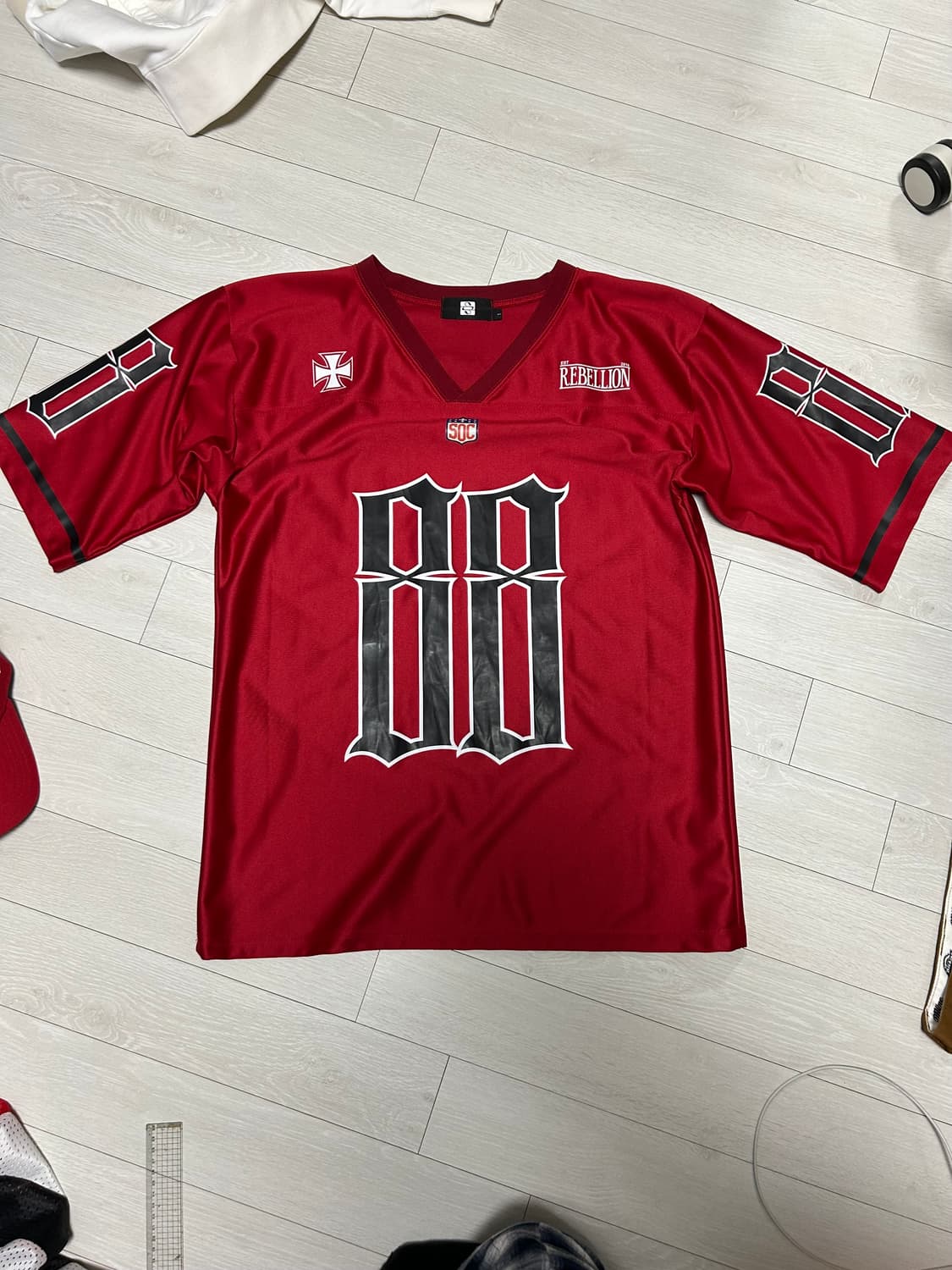 선데이오프클럽 오버사이즈 풋볼 저지 상품이미지1