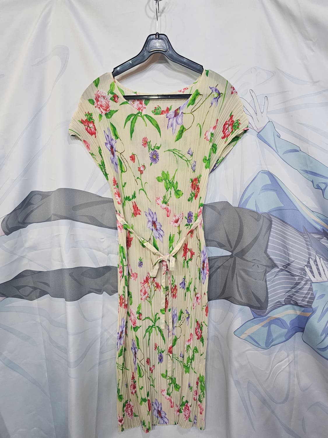 겐조  플리츠 플로럴 원피스  상품이미지1