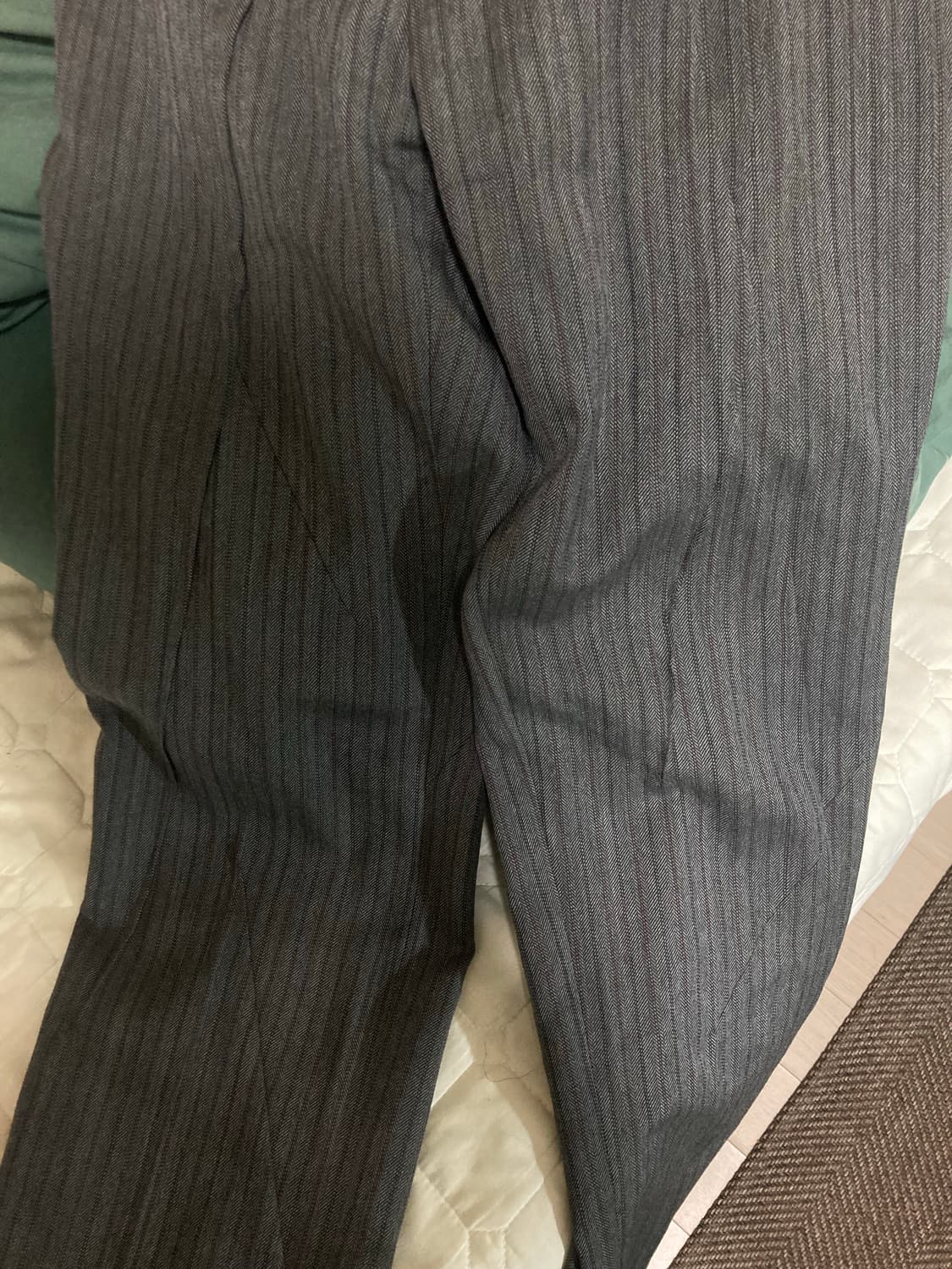 언더커버 16aw 울 절개 트라우저 상품이미지4