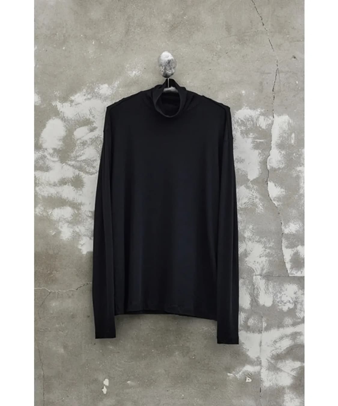 유스 youth 핑거홀 터틀넥 티셔츠 블랙 상품이미지6