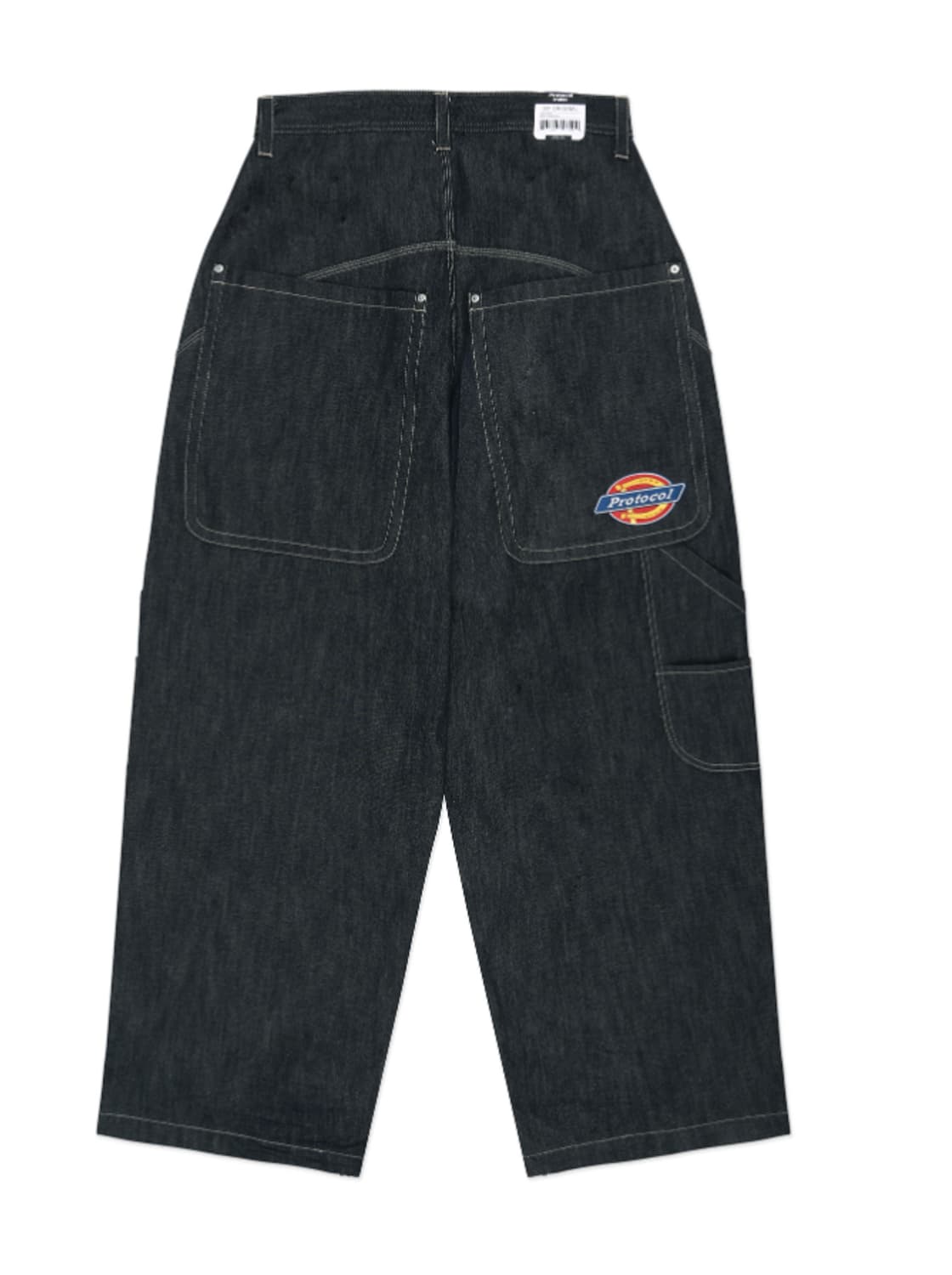 [3] 프로토콜인덱스 레트로 배기 데님 팬츠 상품이미지1