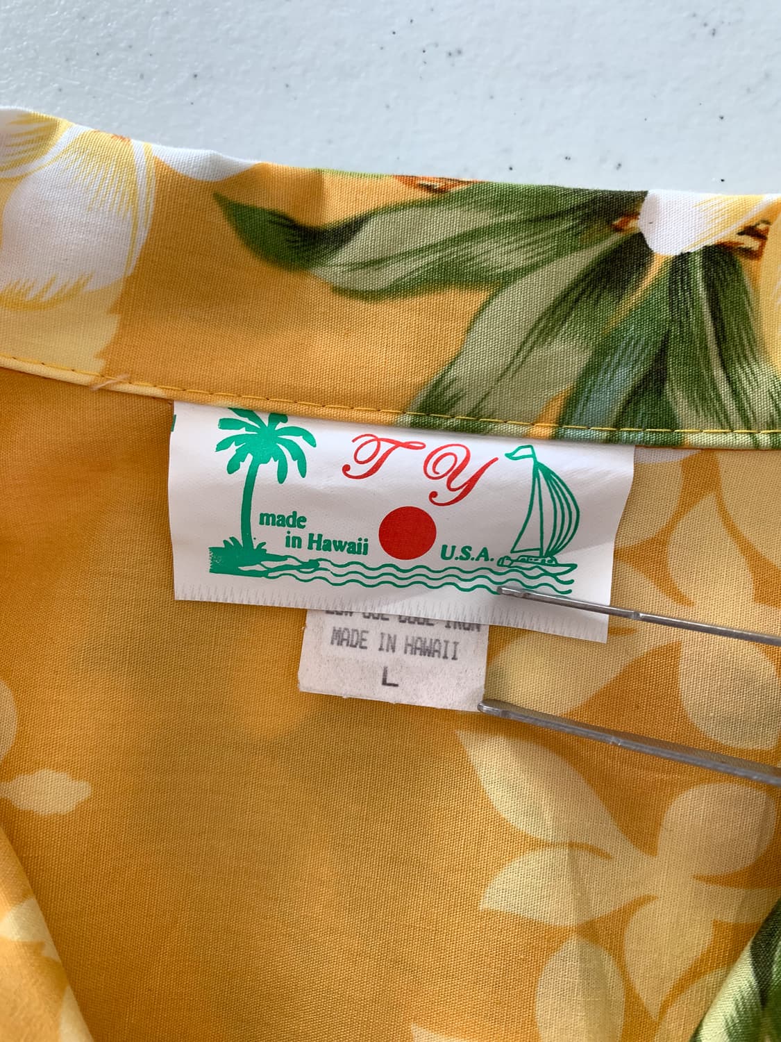 105 USA 빈티지 (데드스탁) 하와이안 알로하 셔츠 상품이미지4