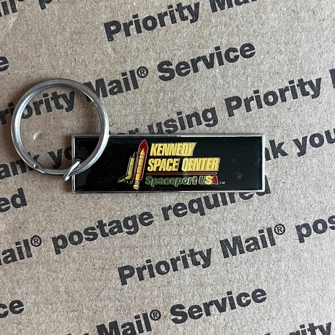 90s vtg Kennedy Space Center Keyring 상품이미지1