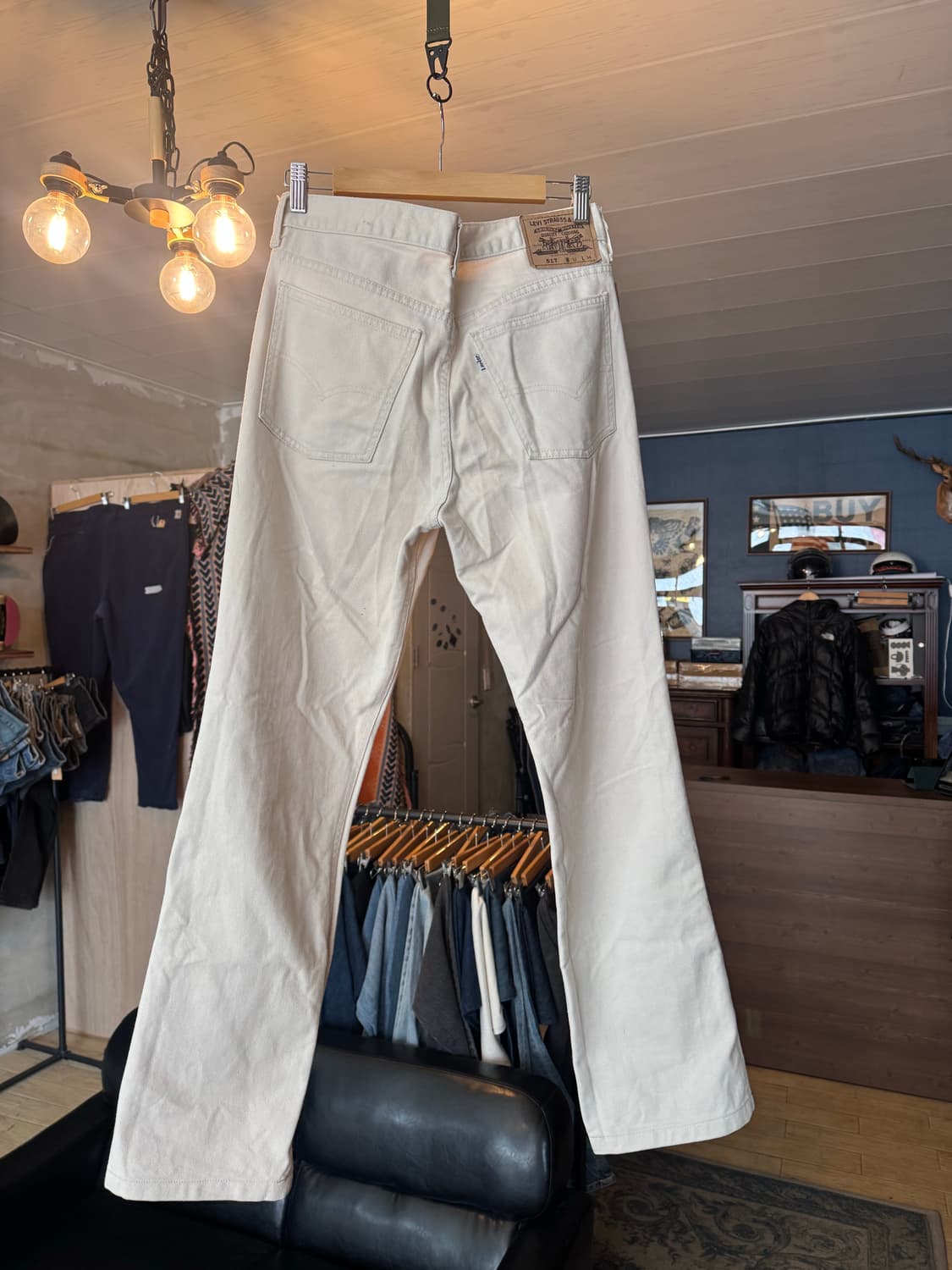 리바이스 517 화이트 탭 32x34 상품이미지2