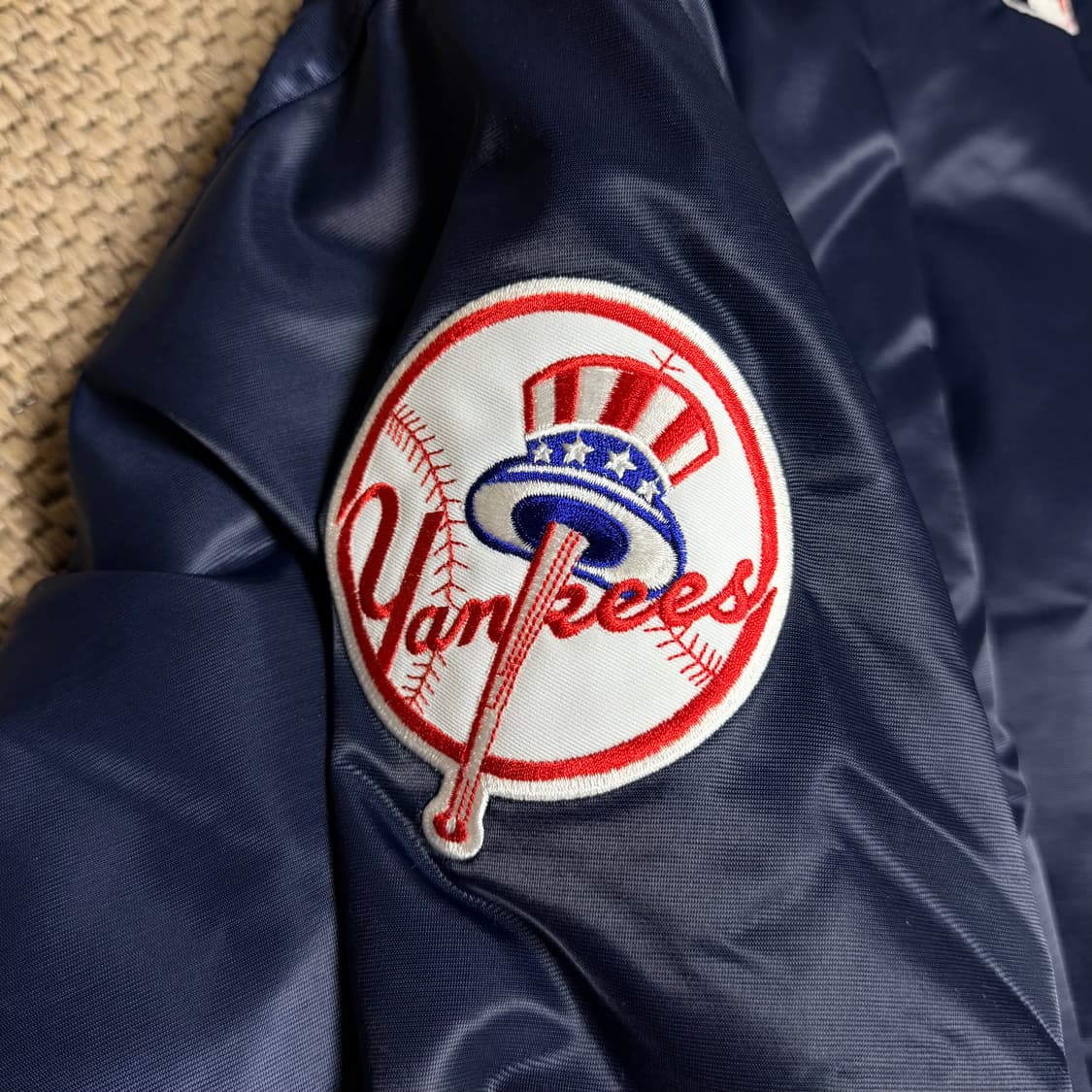 마제스틱 뉴욕 양키즈 바시티 자켓 XL 상품이미지4