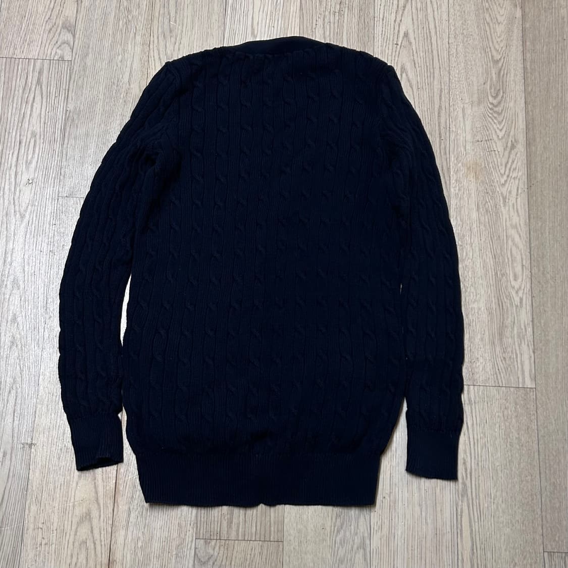 폴로 랄프로렌 정품 여자 케이블 가디건 m-l 상품이미지5