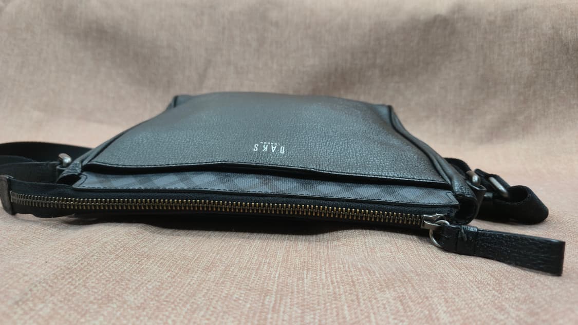 닥스 populet 체크배색 가죽 크로스백메신저백 상품이미지3