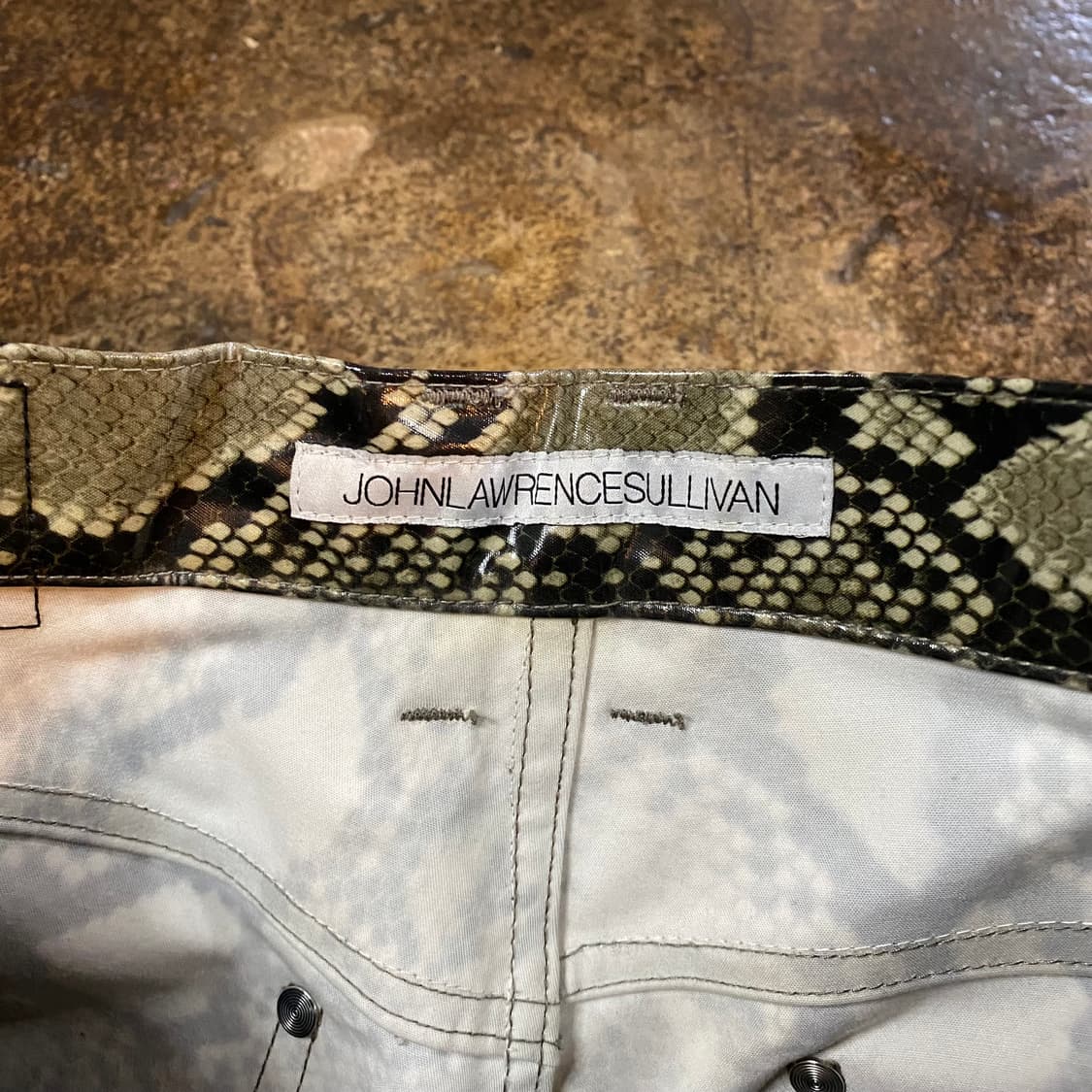 (30) 존로렌스설리번 스네이크 팬츠 상품이미지4