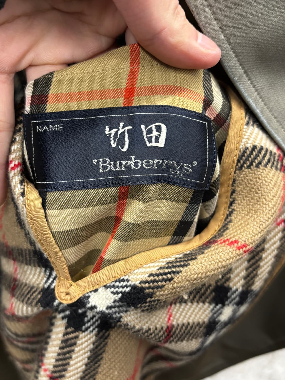 Burberrys 버버리즈 빈티지 트렌치 코트 상품이미지5