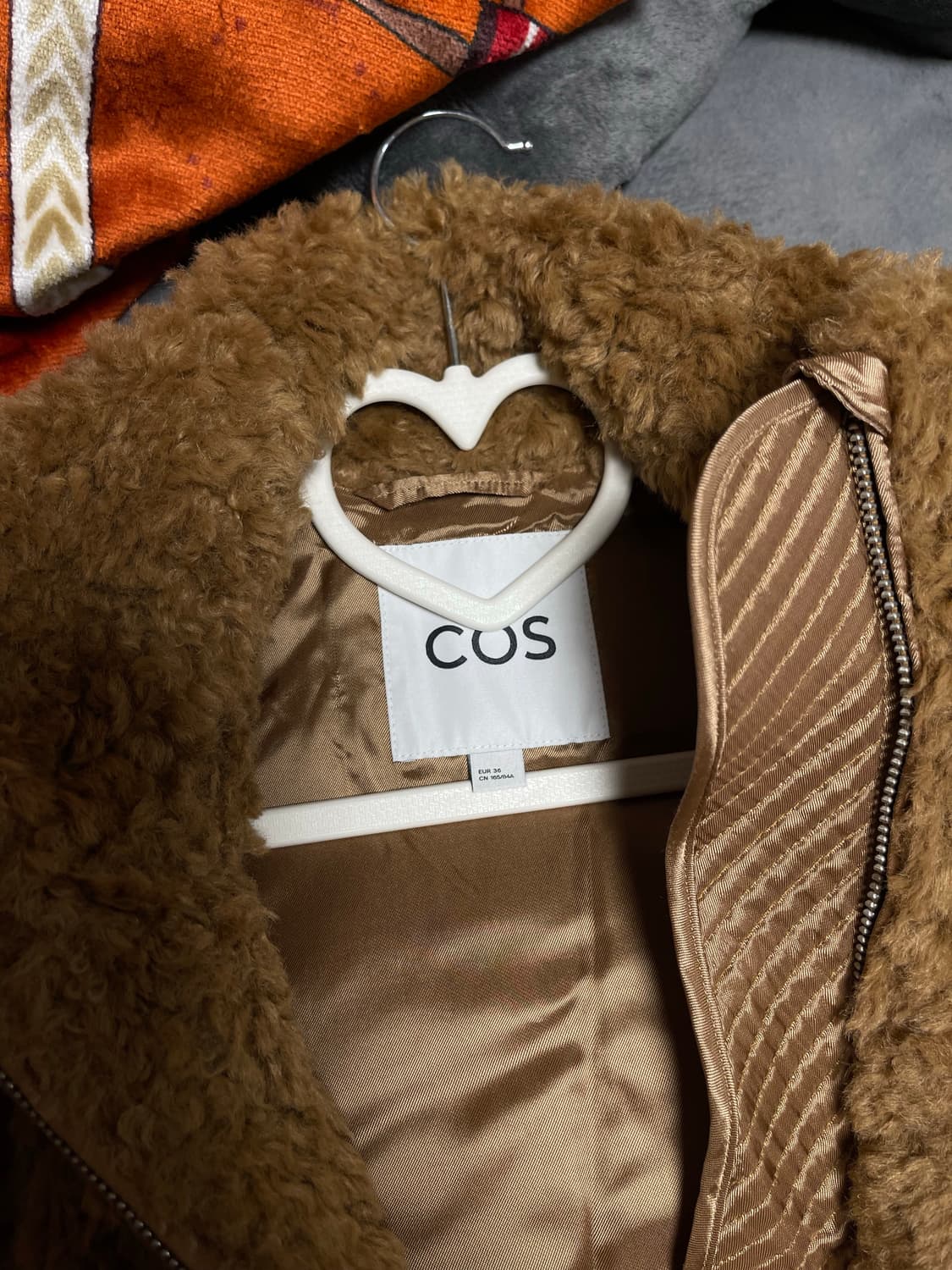 코스 COS 테디 집업 베스트 조끼 상품이미지4