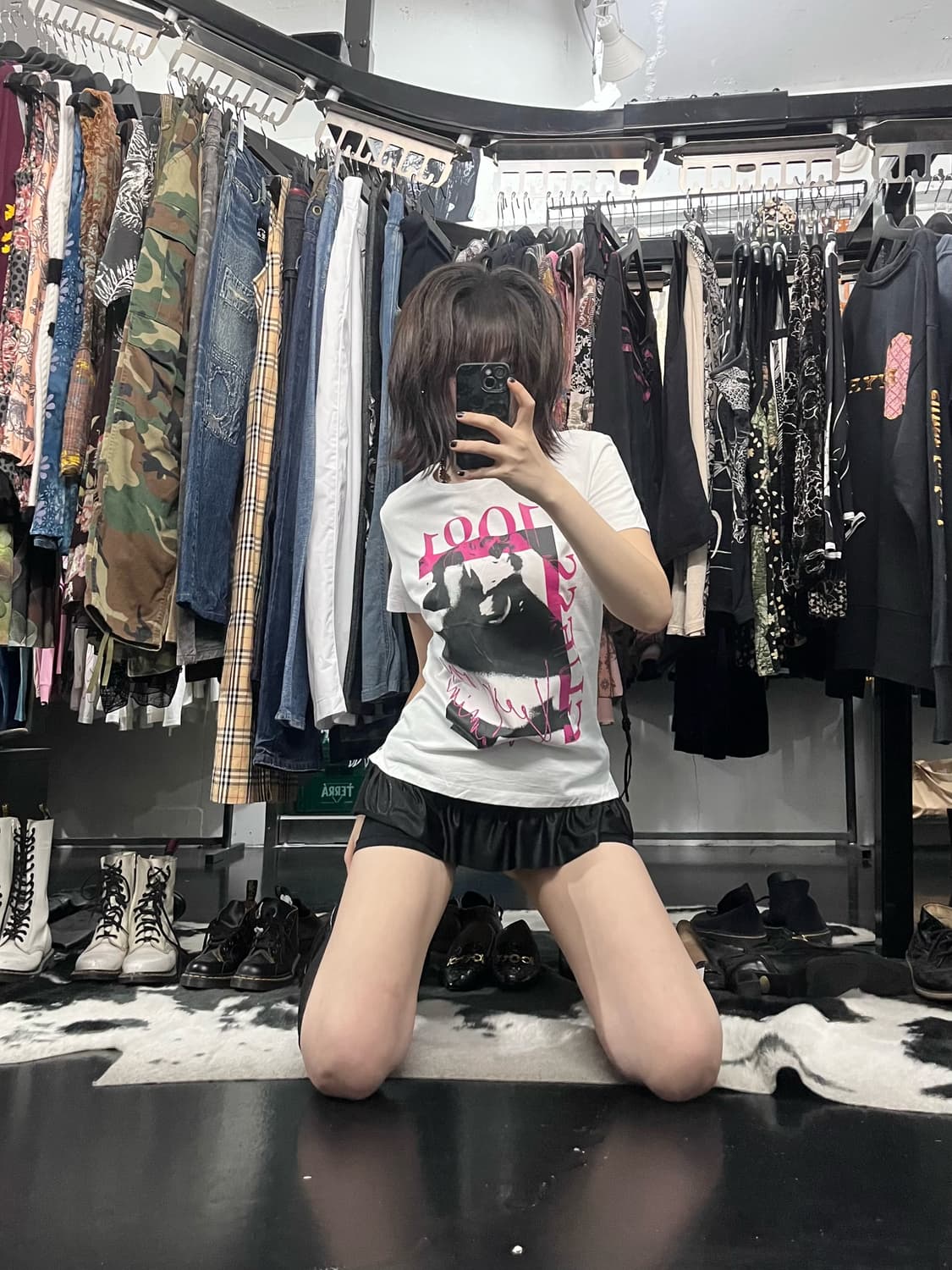 게스 프린팅 반팔 상품이미지1