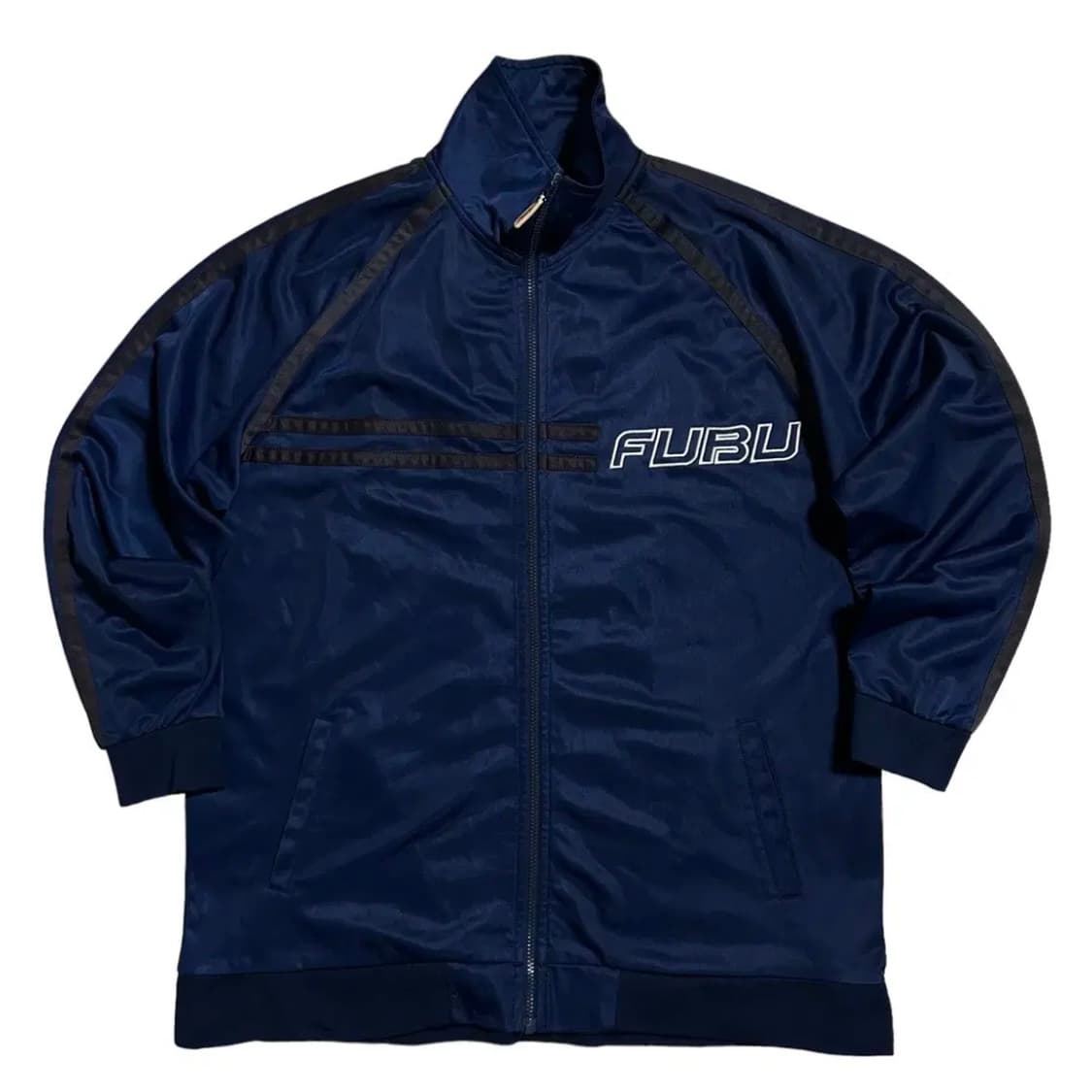FUBU 후부 올드스쿨 오버핏 백로고 져지(XL) 상품이미지1