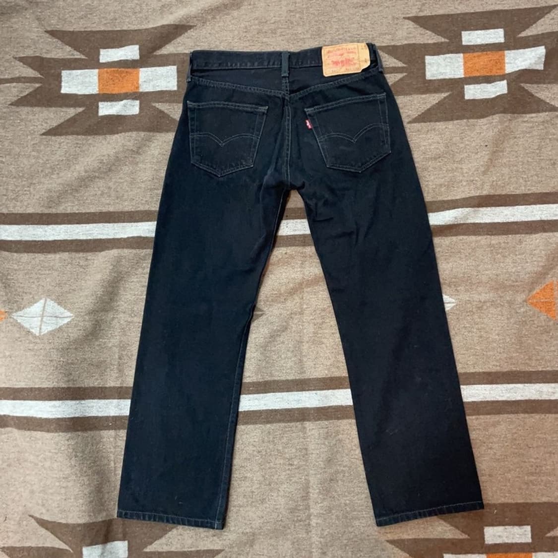 [30인치] 리바이스 501 버튼플라이 블랙진 상품이미지2