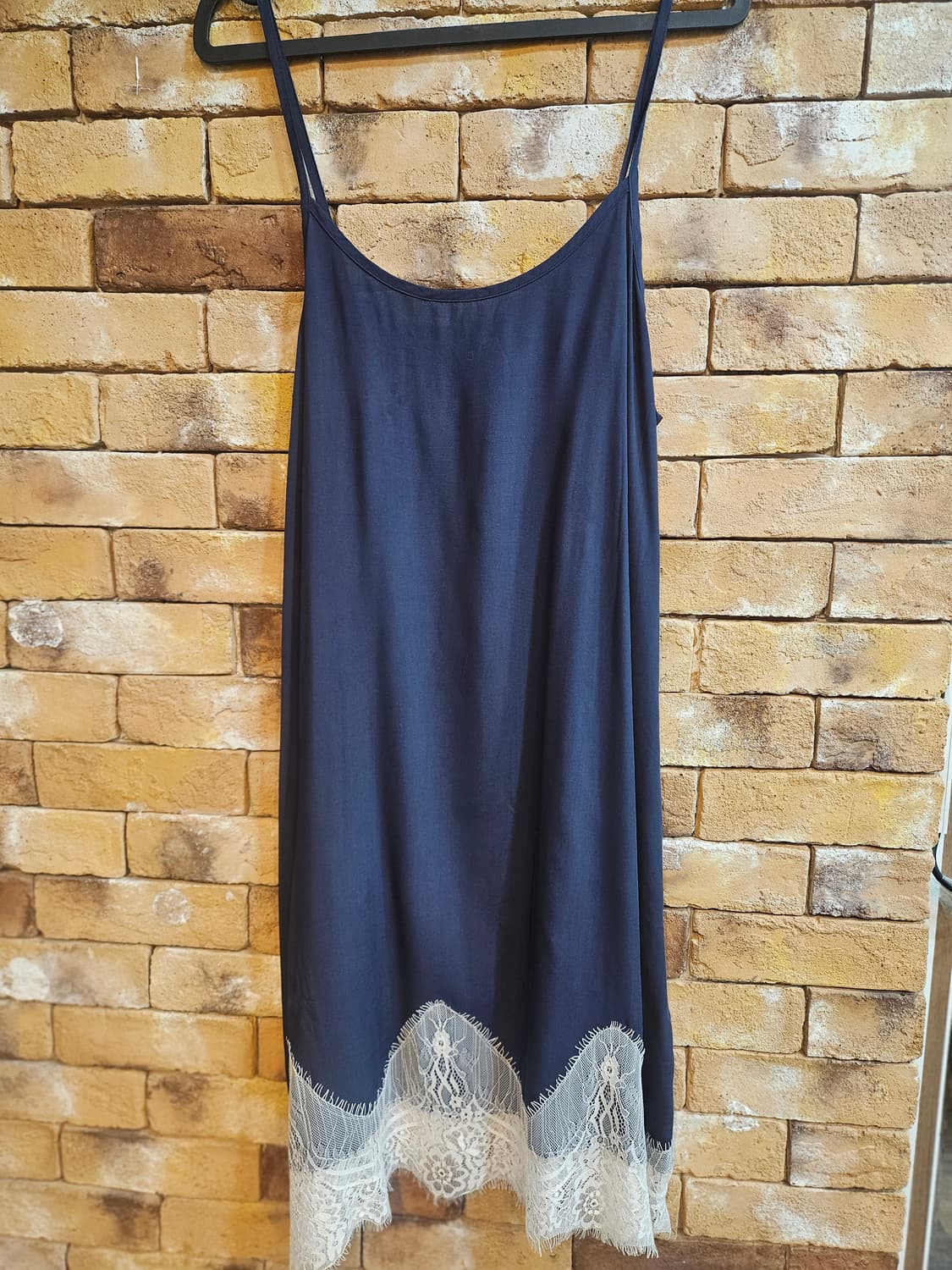 새상품)질바이질스튜어트 네이비 레이스 롱 슬립 원피스 L 상품이미지1