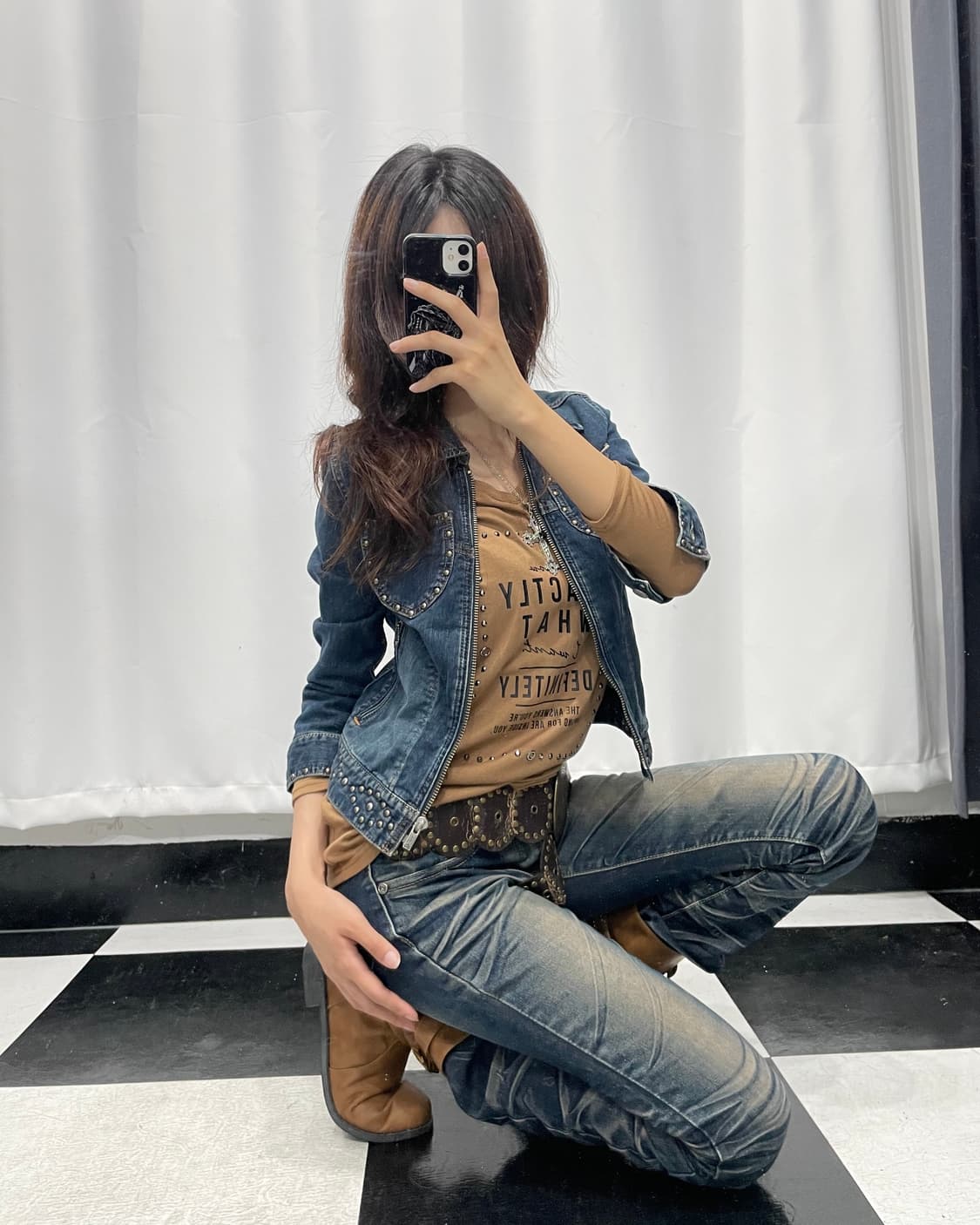 🎸Hysteric Glamour 스터드 데님 자켓🎸 상품이미지1