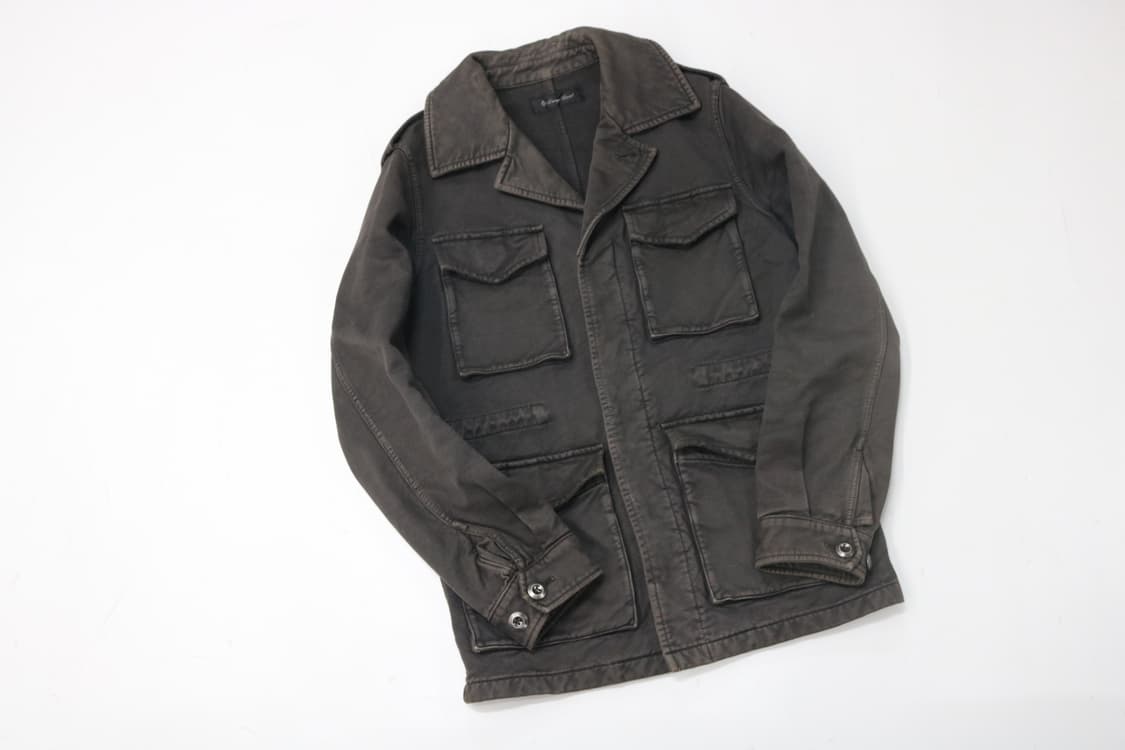 라운지 리자드  빈티지 워싱 견장 자켓 상품이미지2