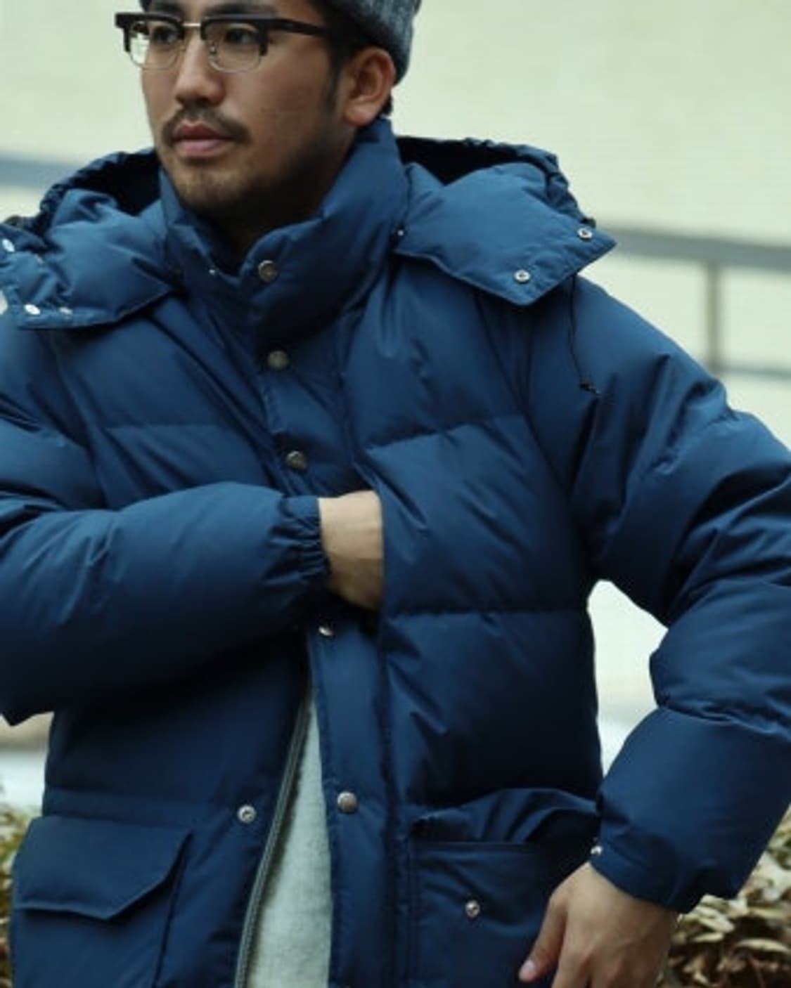 노스페이스 시에라 후드 다운자켓 L사이즈 차콜/브라운 상품이미지7